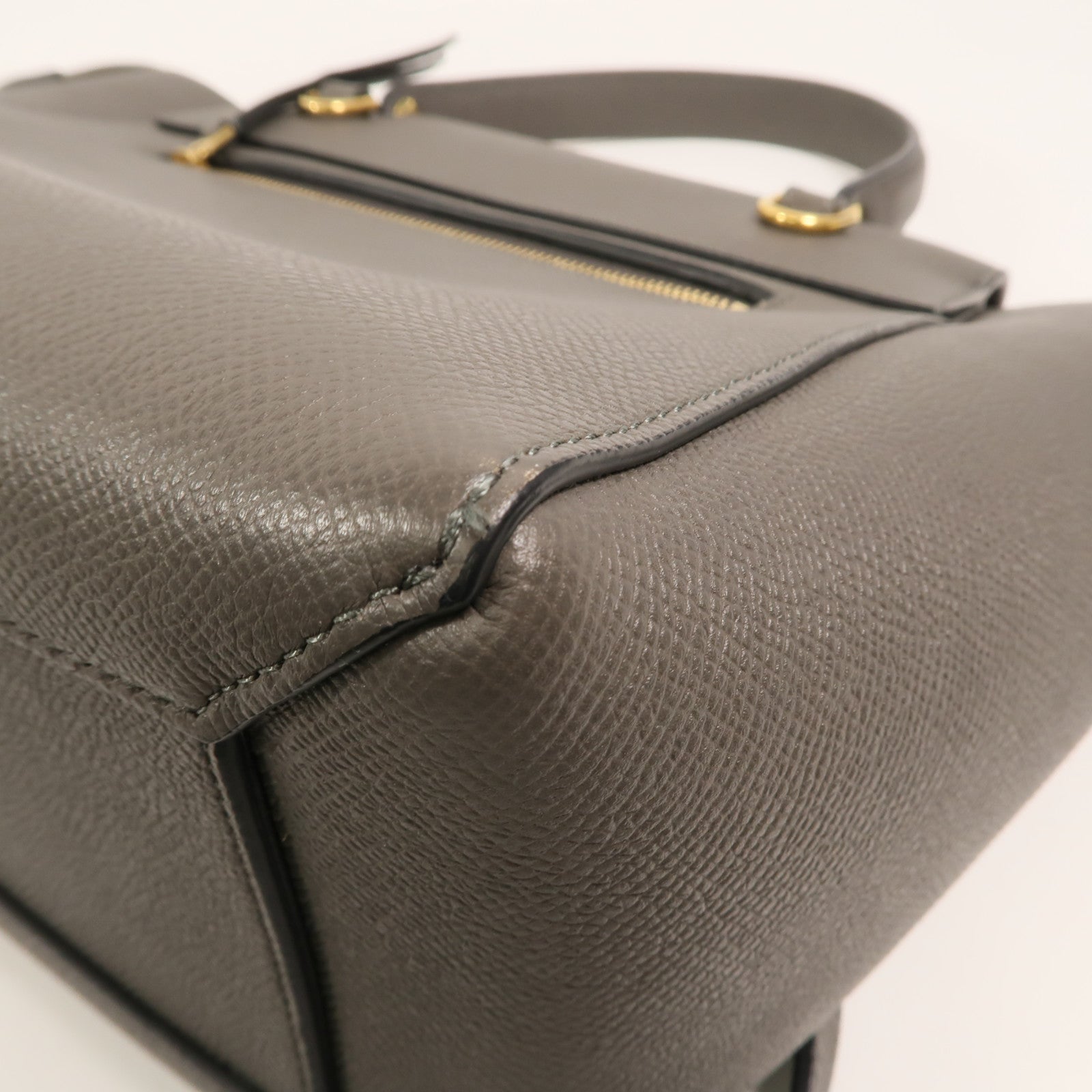 CELINE 牛皮皮革Micro Belt Bag手挽肩背兩用袋