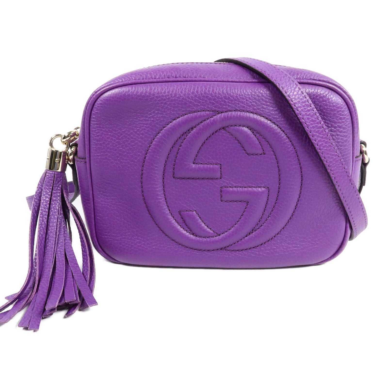 GUCCI 牛皮皮革Soho Disco肩背袋