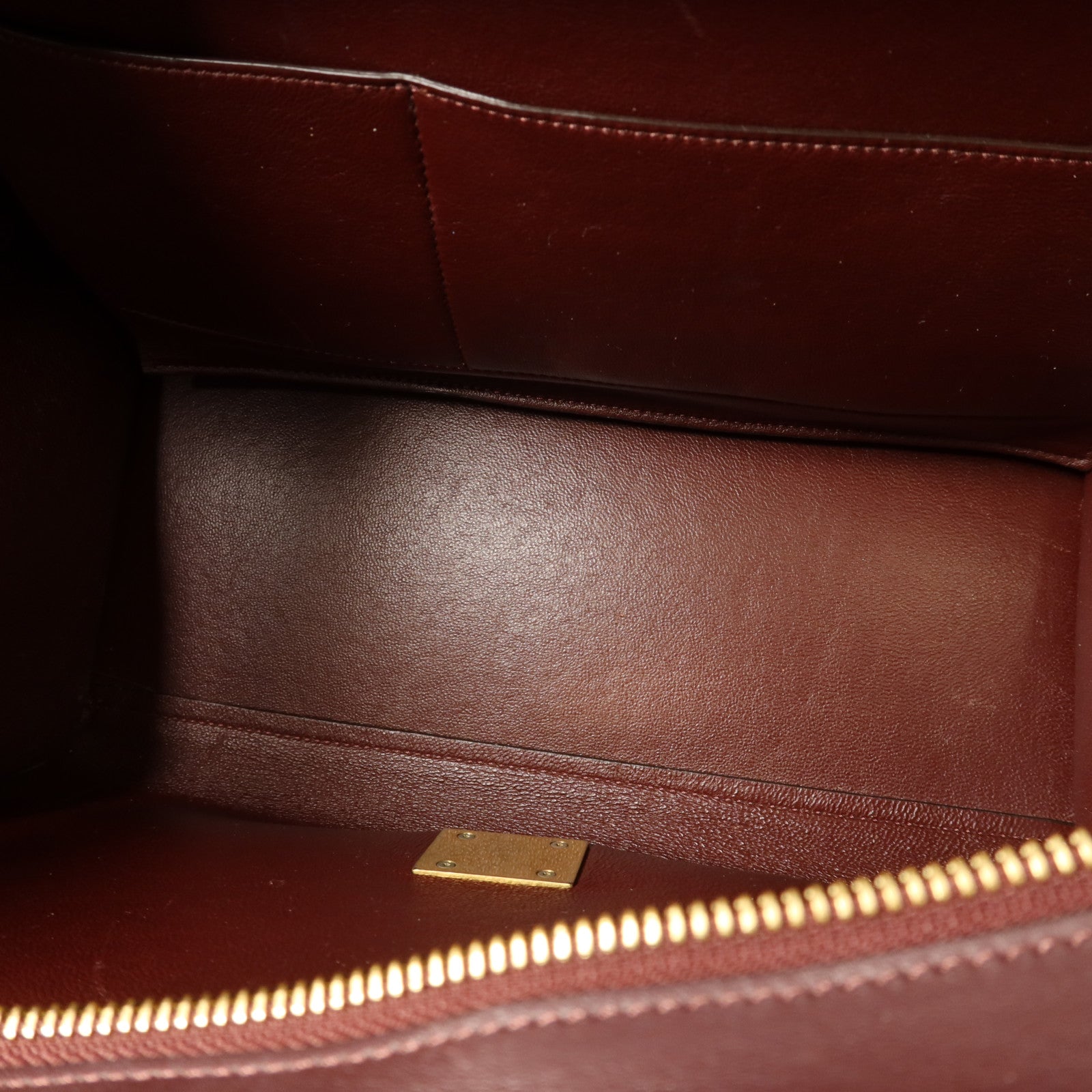 CELINE 牛皮皮革Trapeze金扣手挽肩背兩用袋