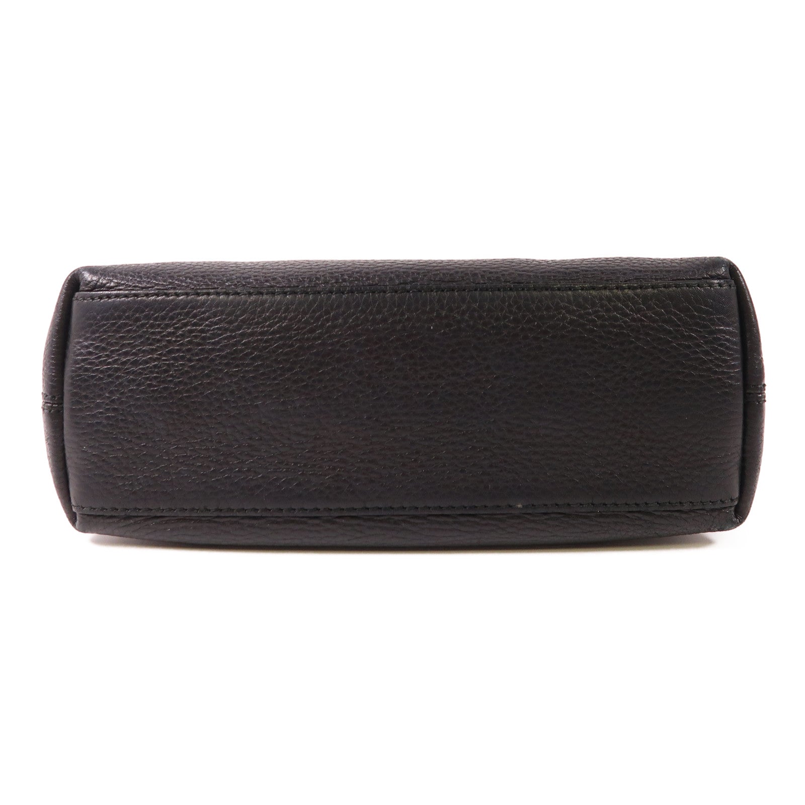 GUCCI 牛皮皮革Shoulder Bag銀扣鏈帶肩背袋