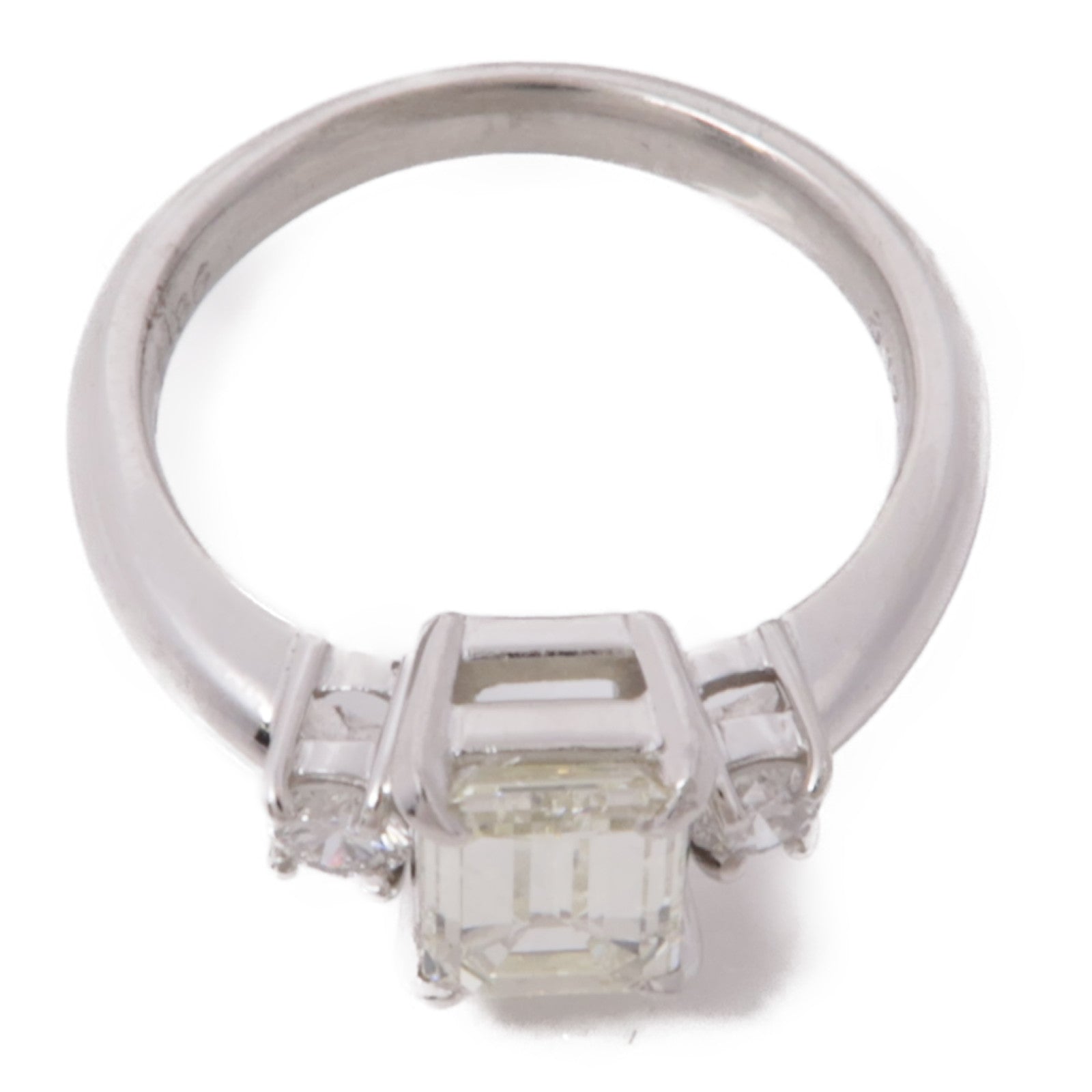 JEWELRY 【激減優惠】PT900鉑金Diamond Ring鑽石戒指US#5.5