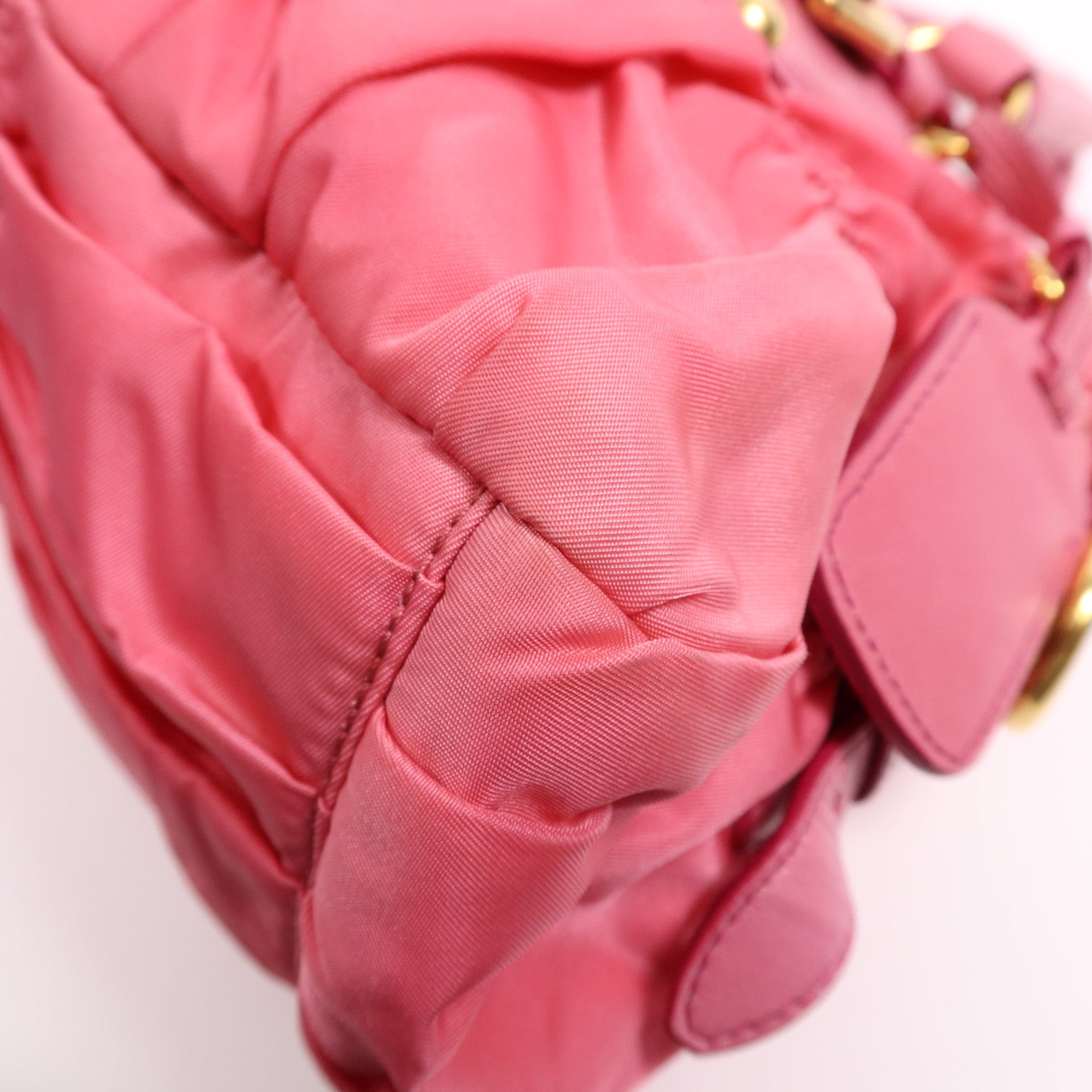 PRADA 尼龍2 Way Shoulder Bag金扣手挽肩背兩用袋