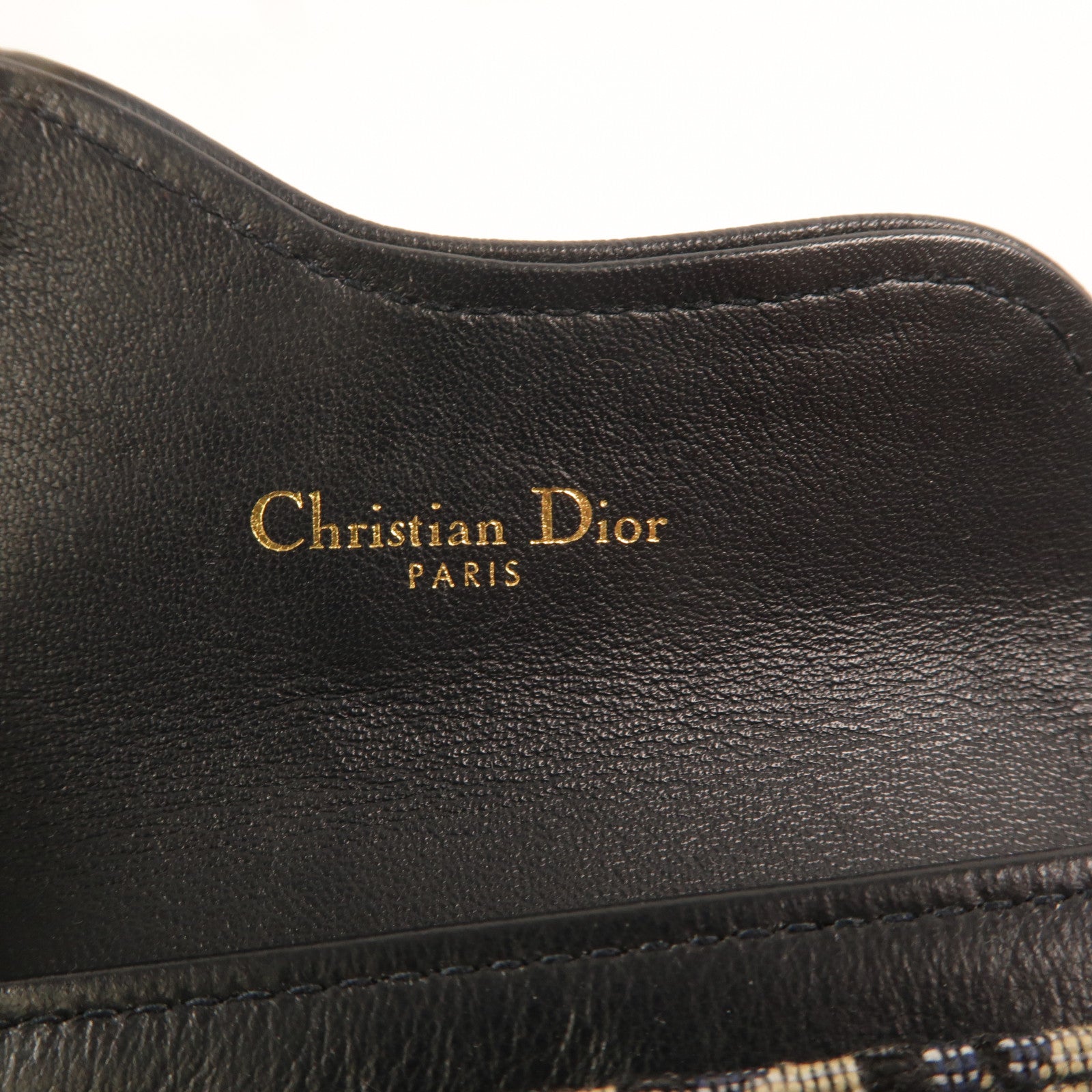 Dior Oblique帆布Saddle Card Case卡片套