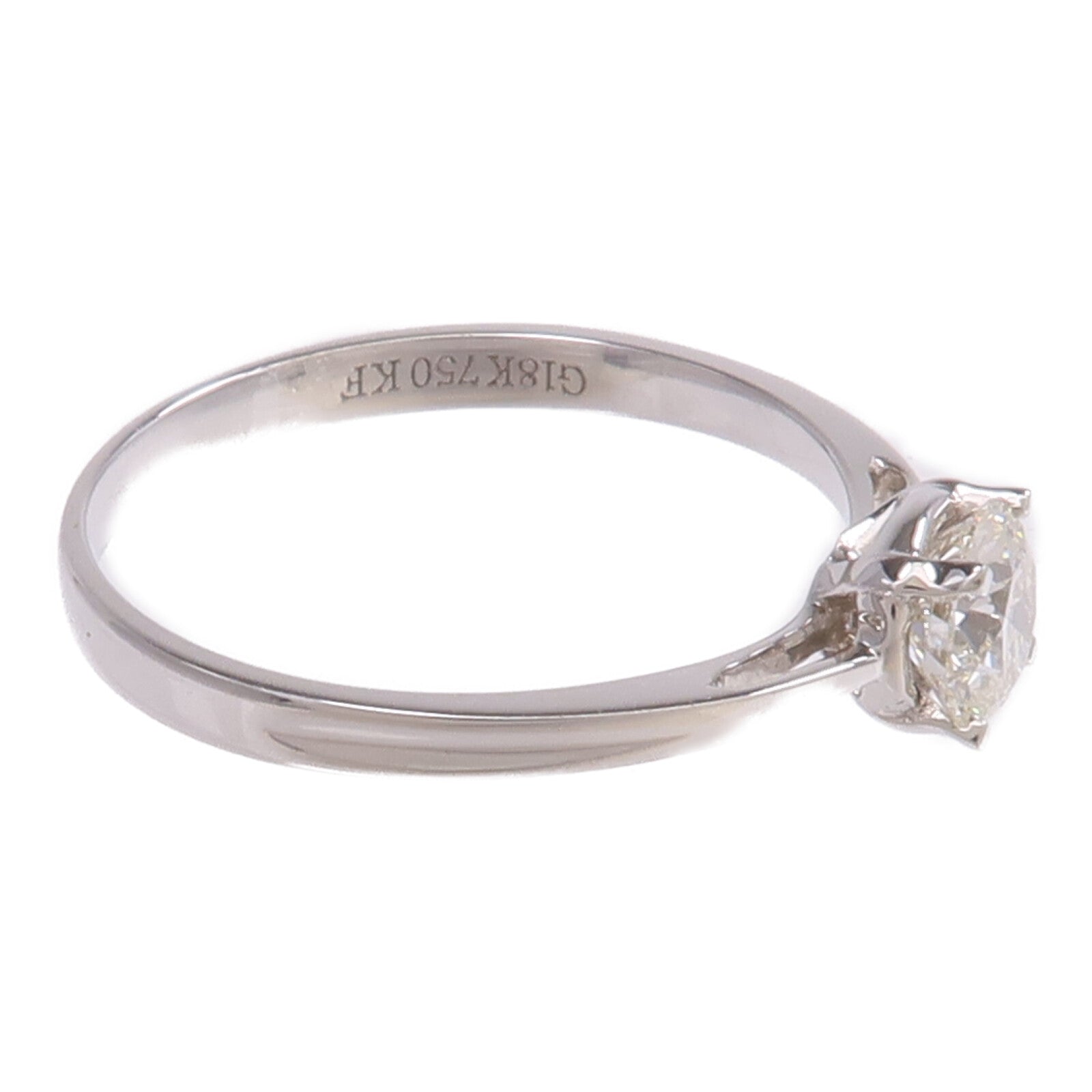 JEWELRY 18K白金Diamond Ring鑽石戒指