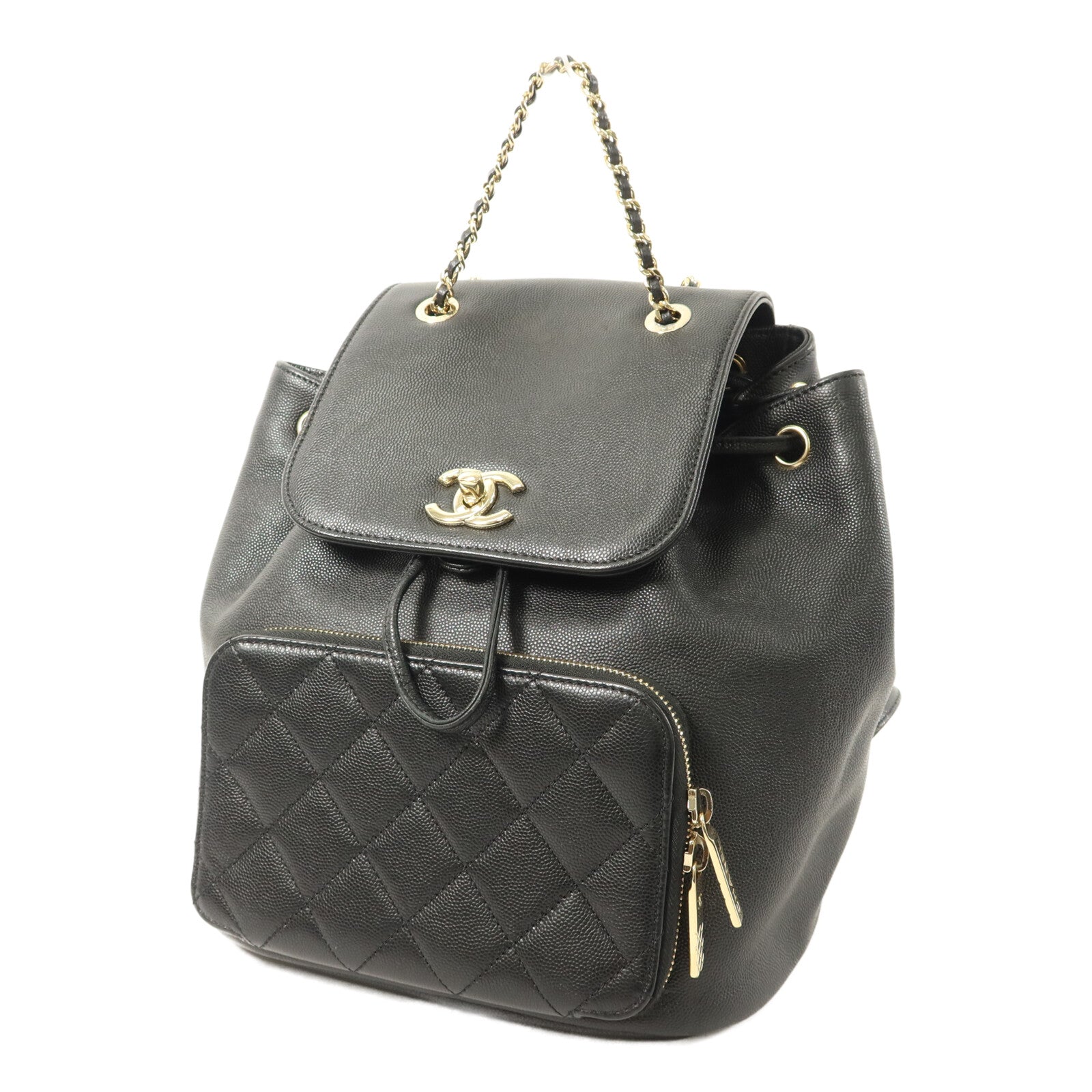 CHANEL 牛皮皮革Affinity Backpack背包
