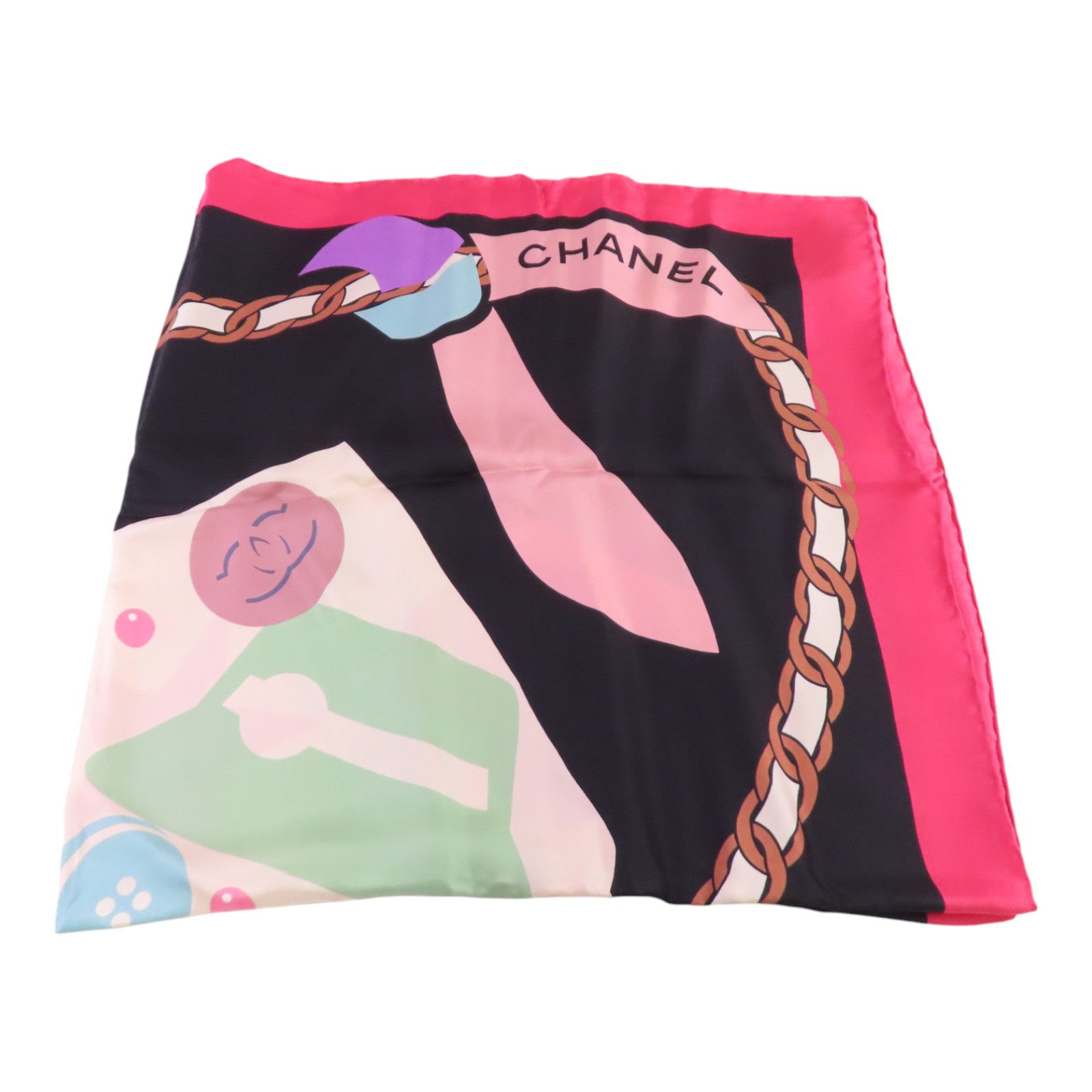 CHANEL 絲質Scarf絲巾