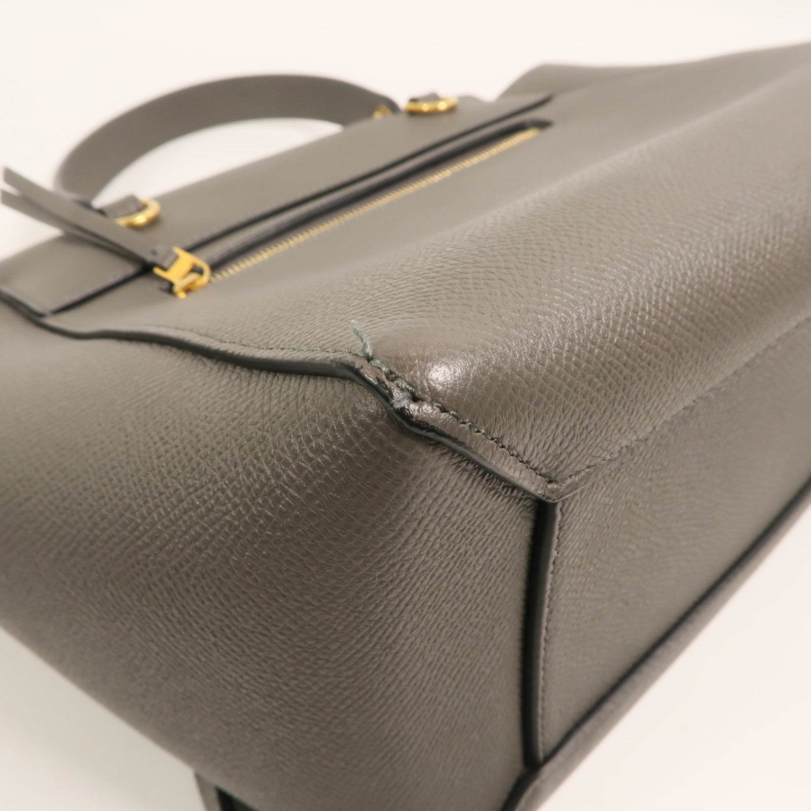CELINE 牛皮皮革Micro Belt Bag手挽肩背兩用袋
