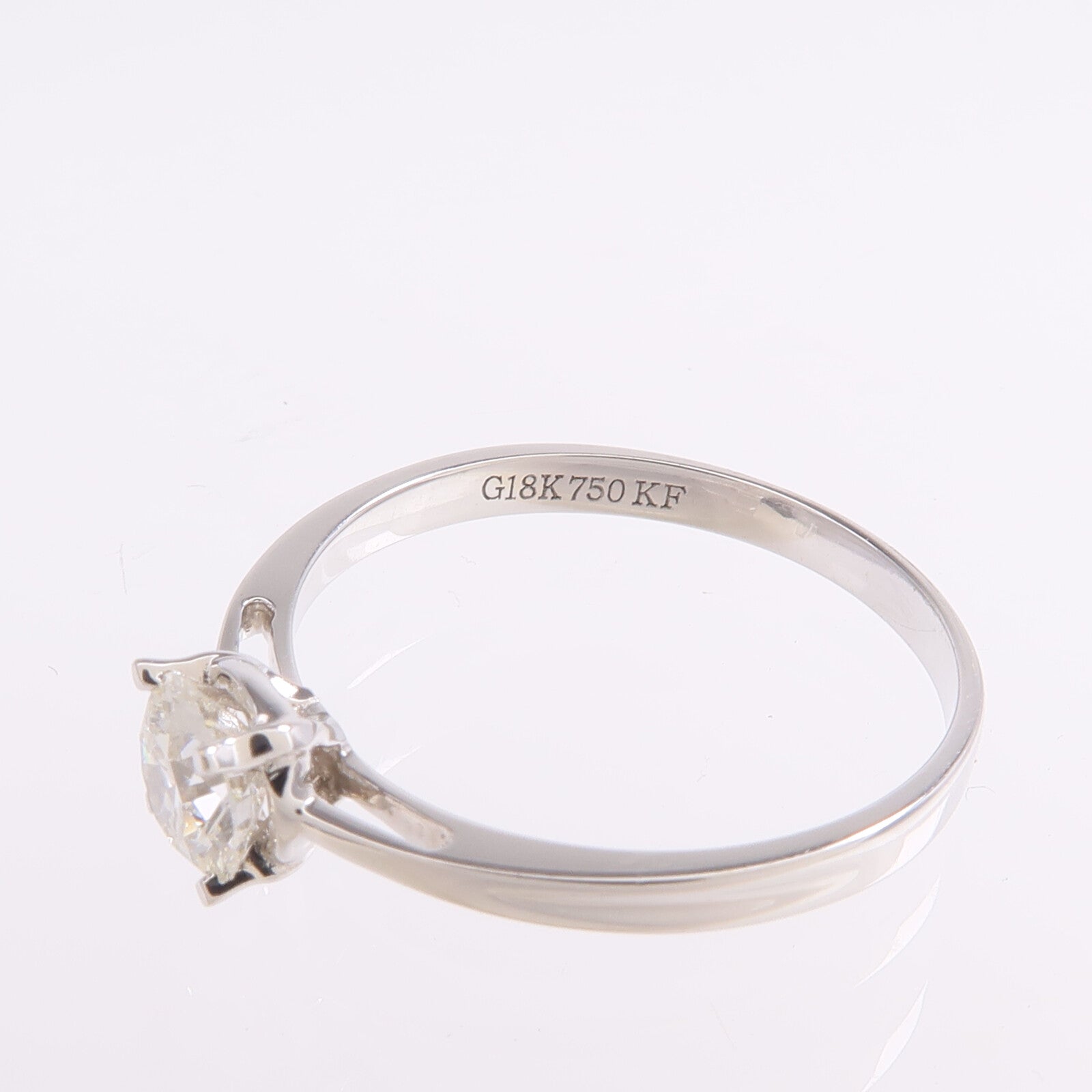 JEWELRY 18K白金Diamond Ring鑽石戒指