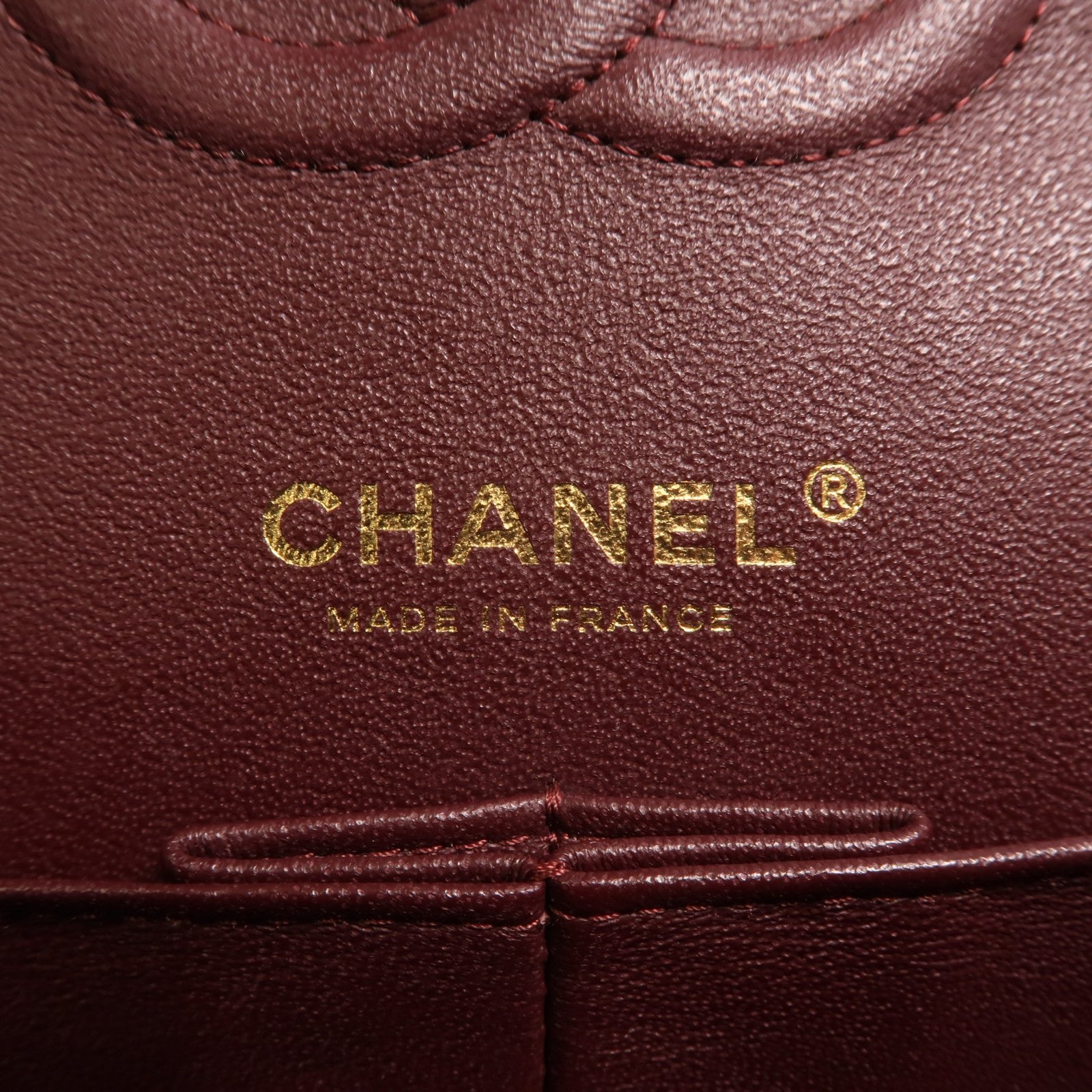 CHANEL 牛皮皮革Classic 25金扣鏈帶肩背袋