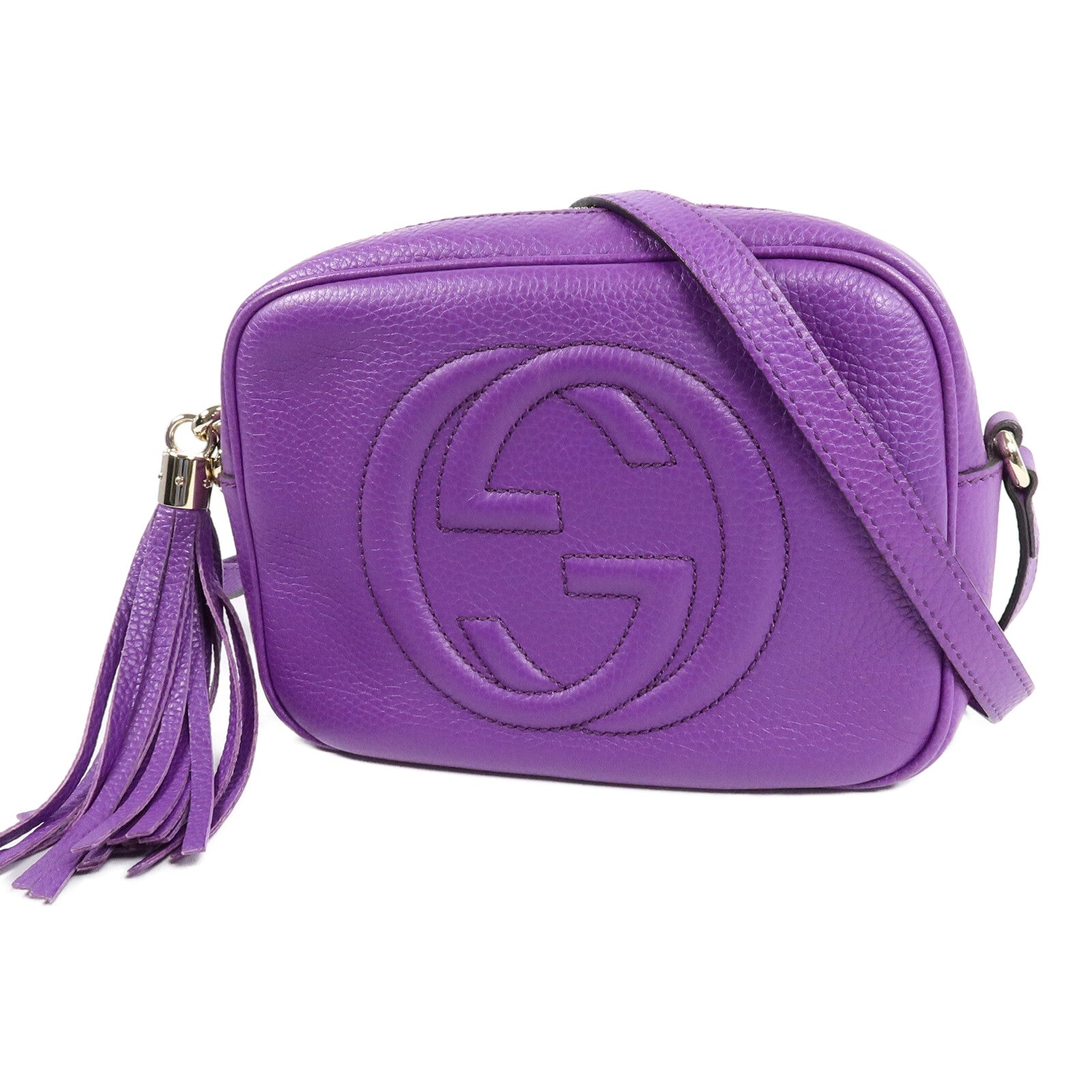 GUCCI 牛皮皮革Soho Disco肩背袋