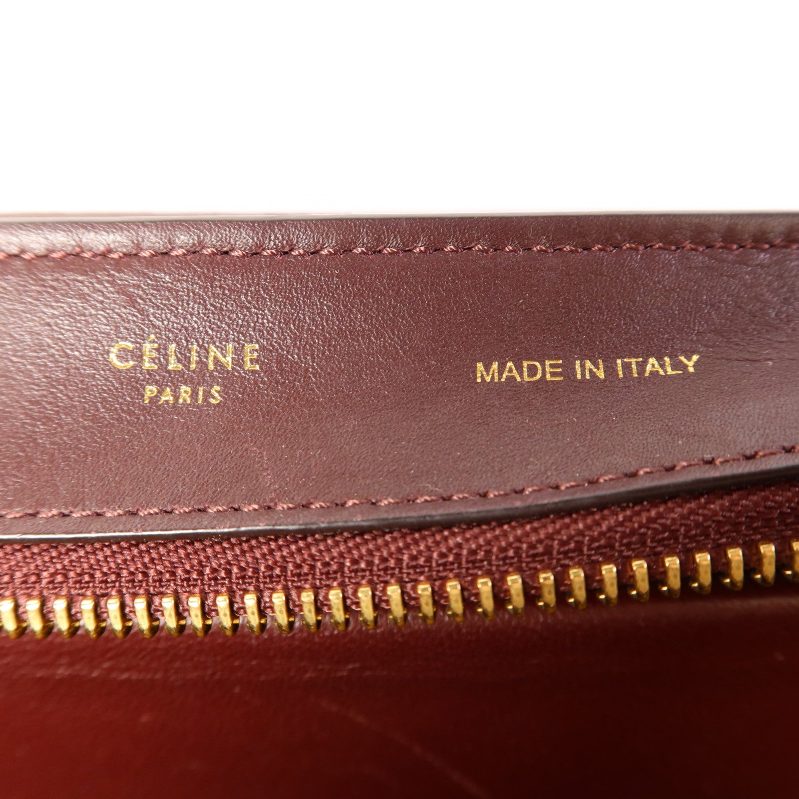 CELINE 牛皮皮革Trapeze金扣手挽肩背兩用袋