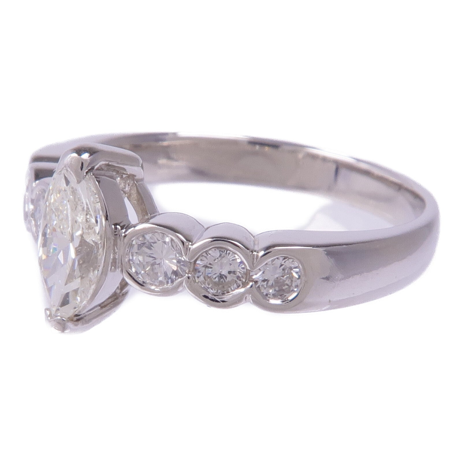 JEWELRY PT950鉑金Diamond Ring鑽石戒指US#6.75