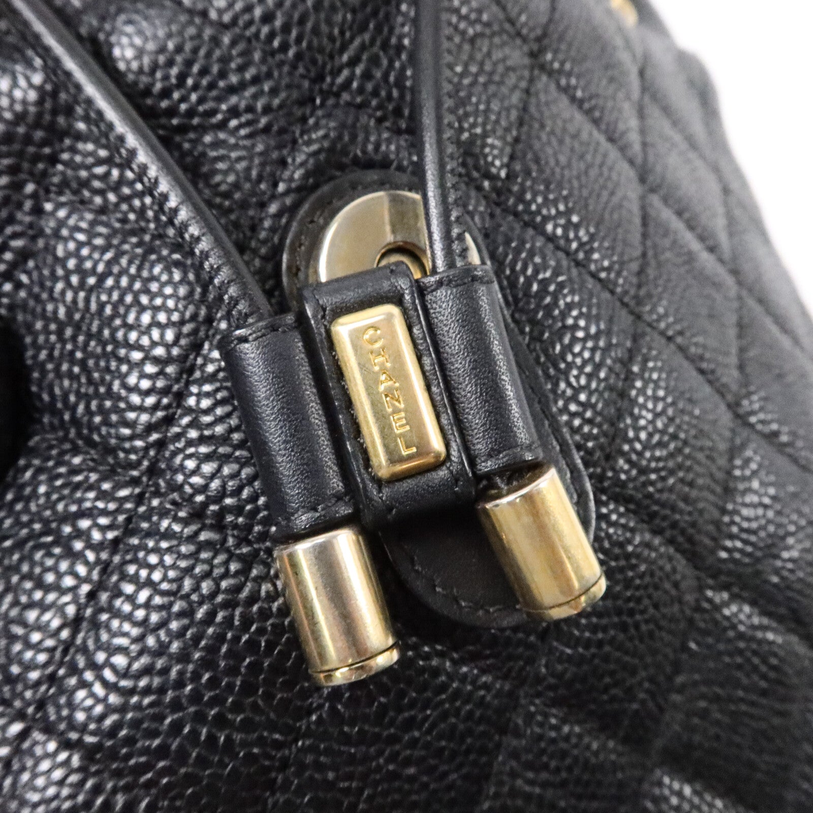 CHANEL 牛皮皮革Filigree Backpack背包