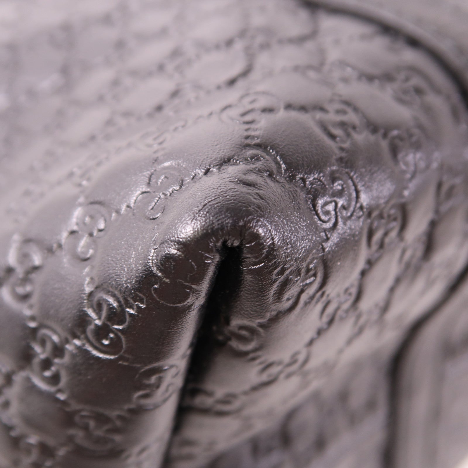 GUCCI 牛皮皮革Micro Guccissima Tote金扣肩背袋