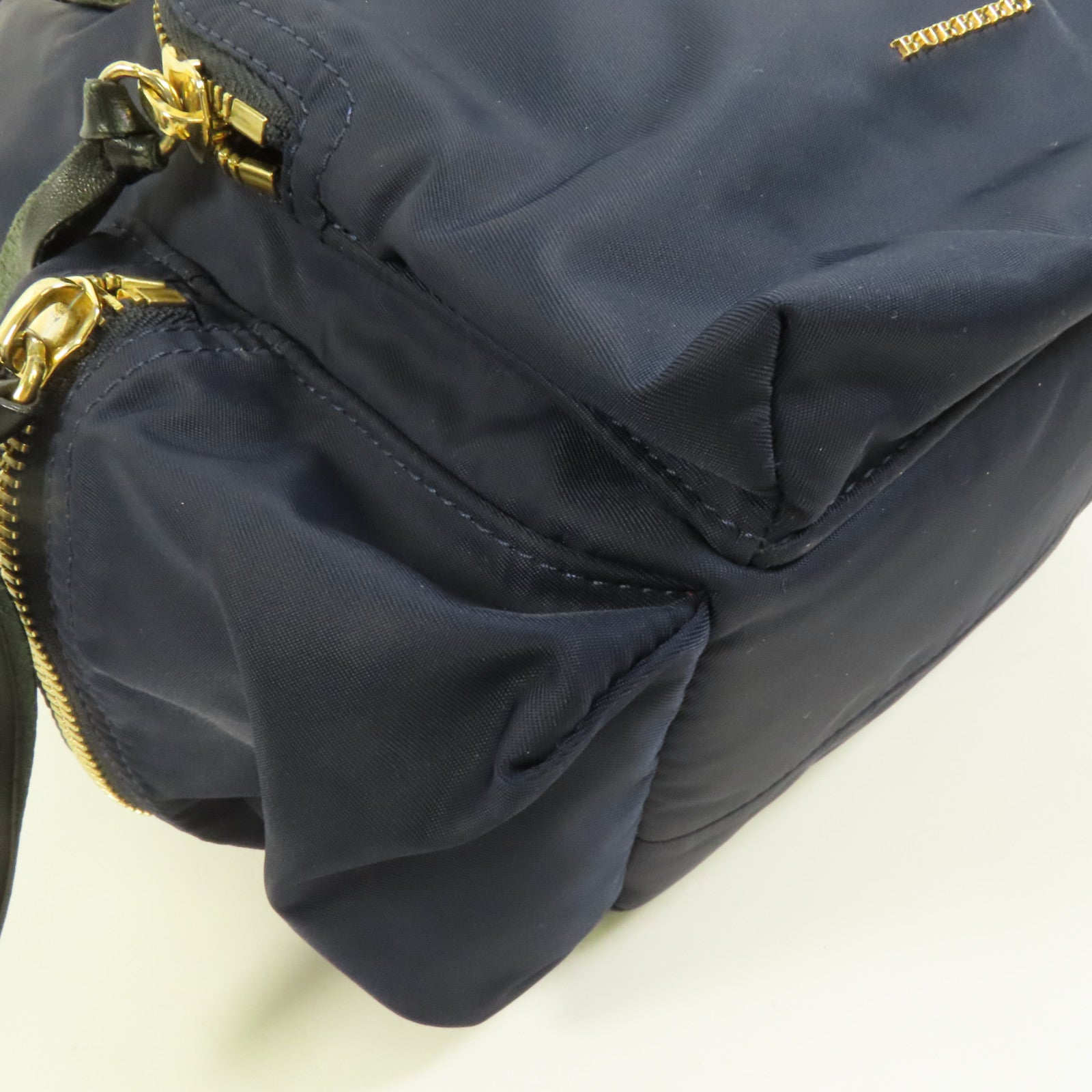 BURBERRY 尼龍Backpack金扣背包