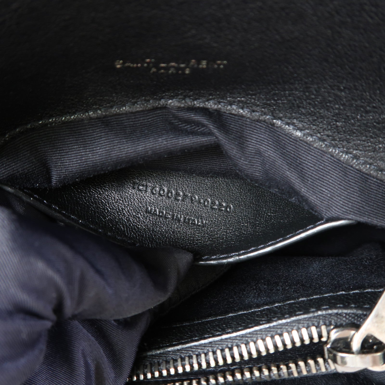 SAINT LAURENT 牛皮皮革College鏈帶肩背袋