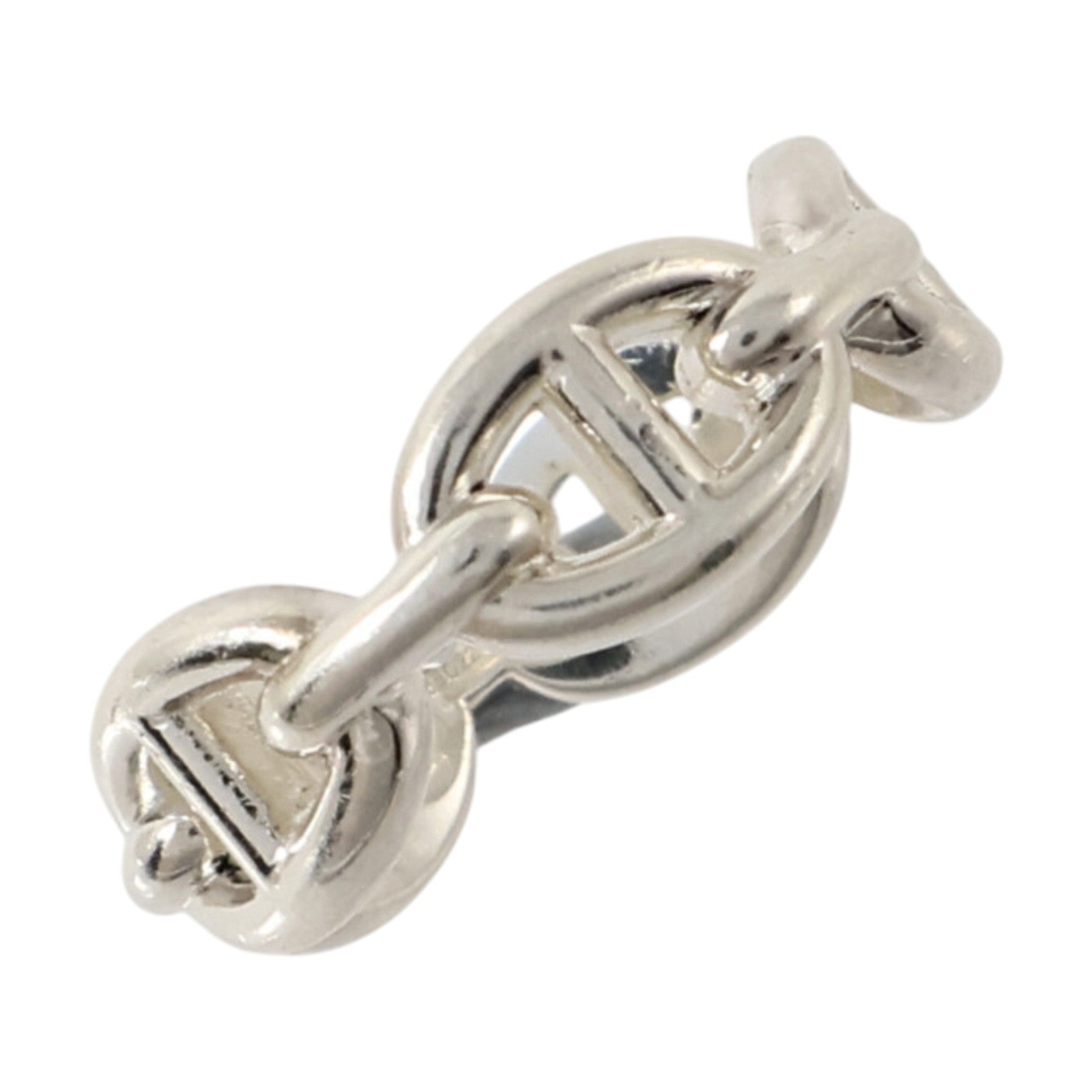 HERMES 925純銀Chaine D'Ancre Enchainee Ring戒指