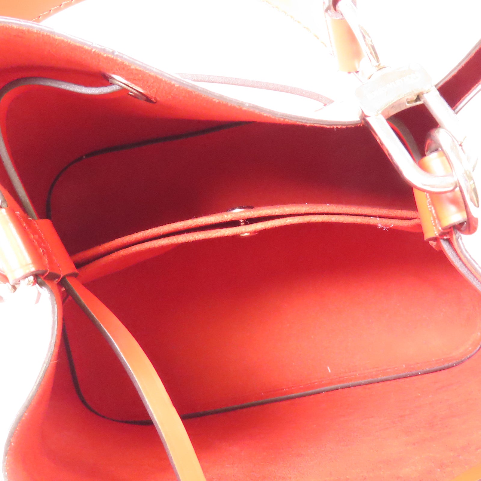 LOUIS VUITTON Epi Neo Noe BB銀扣手挽肩背兩用袋/Rose Ballerine