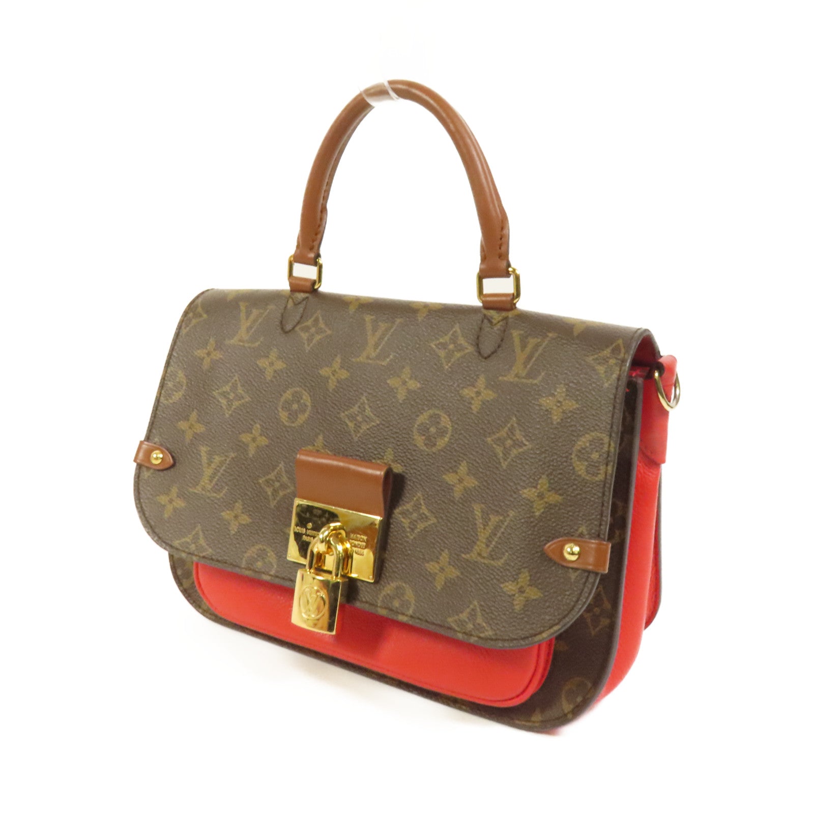 LOUIS VUITTON Monogram Vanguard金扣手挽肩背兩用袋