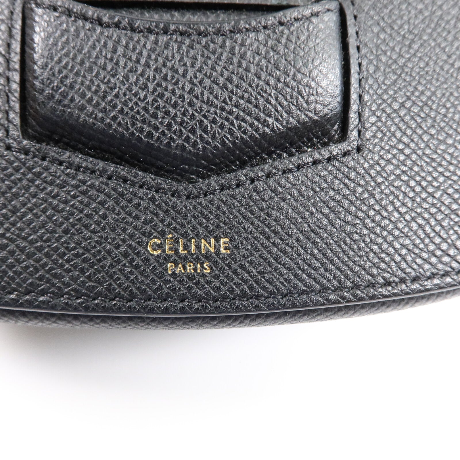 CELINE 牛皮皮革Trotteur Small金扣肩背袋