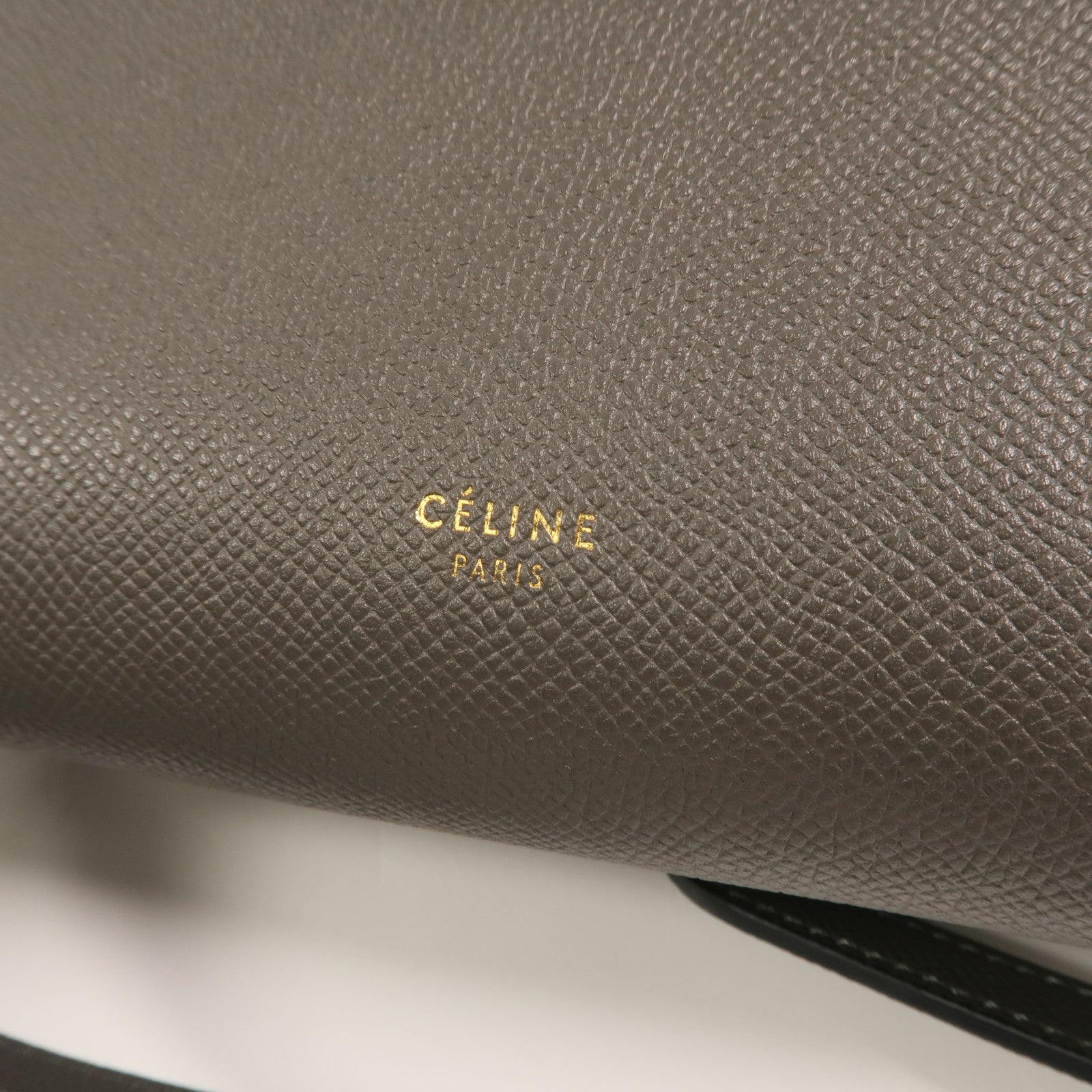 CELINE 牛皮皮革Micro Belt Bag手挽肩背兩用袋