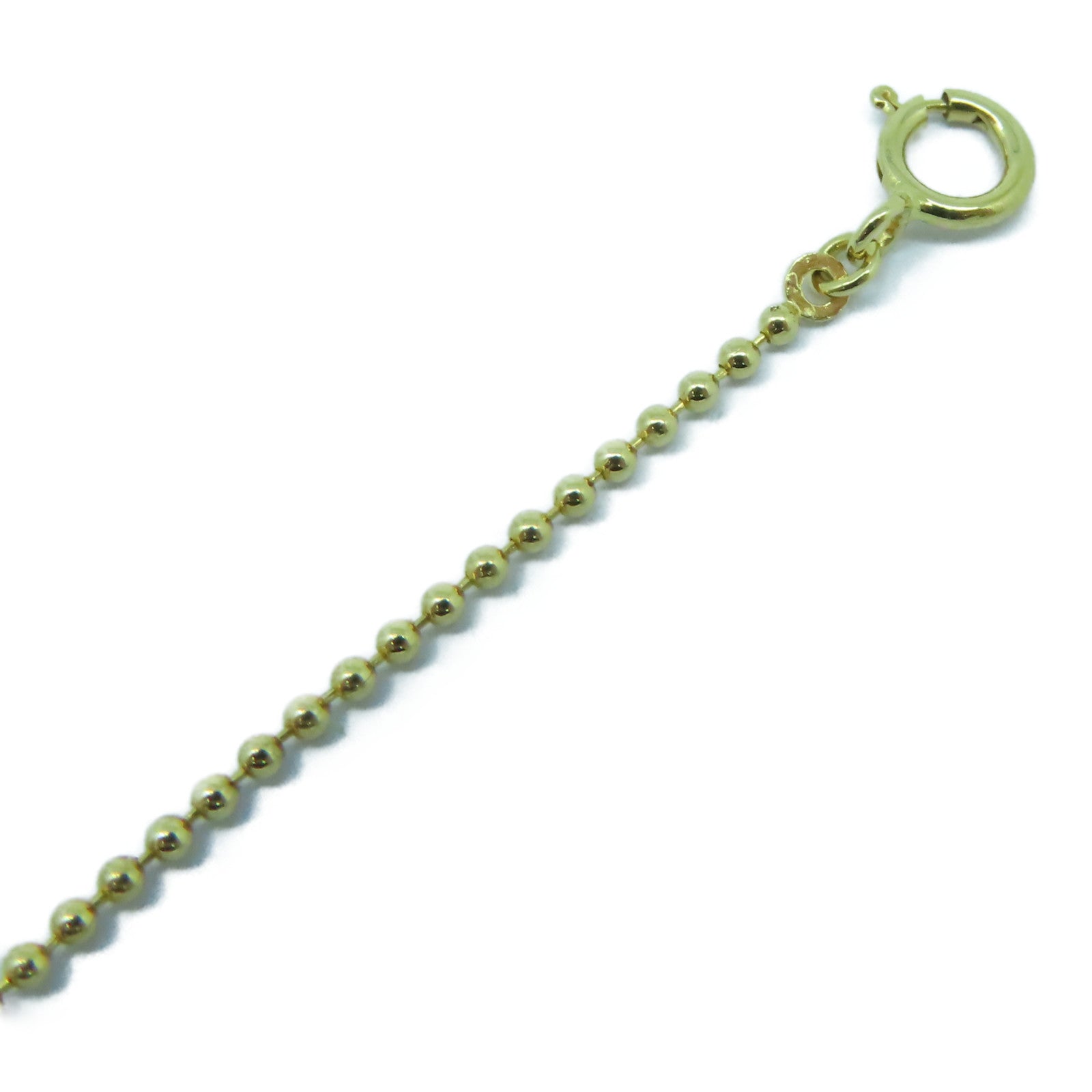 JEWELRY 【激減優惠】18K黃金Emerald Necklace 0.35ct綠寶石/0.30ct鑽石項鍊