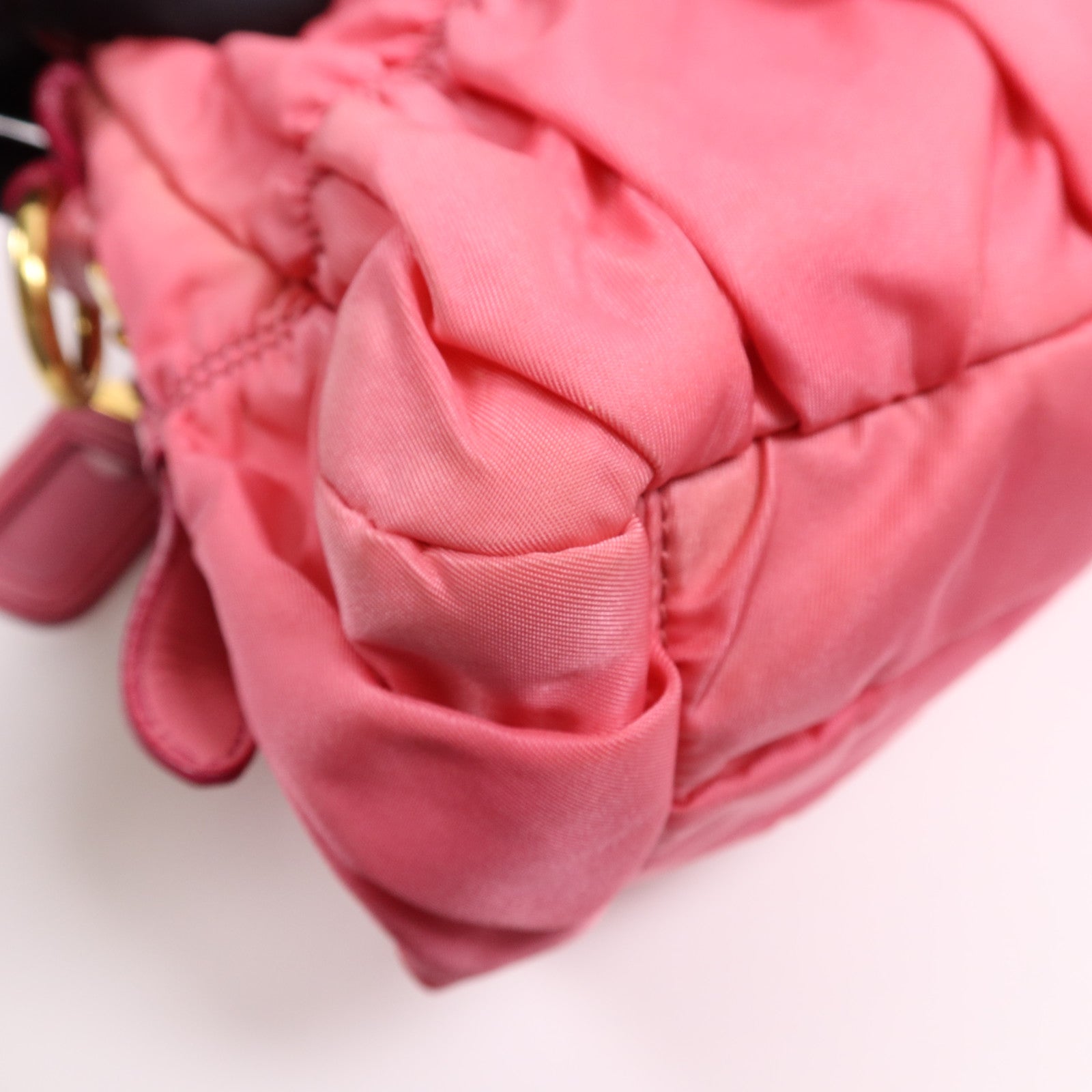 PRADA 尼龍2 Way Shoulder Bag金扣手挽肩背兩用袋