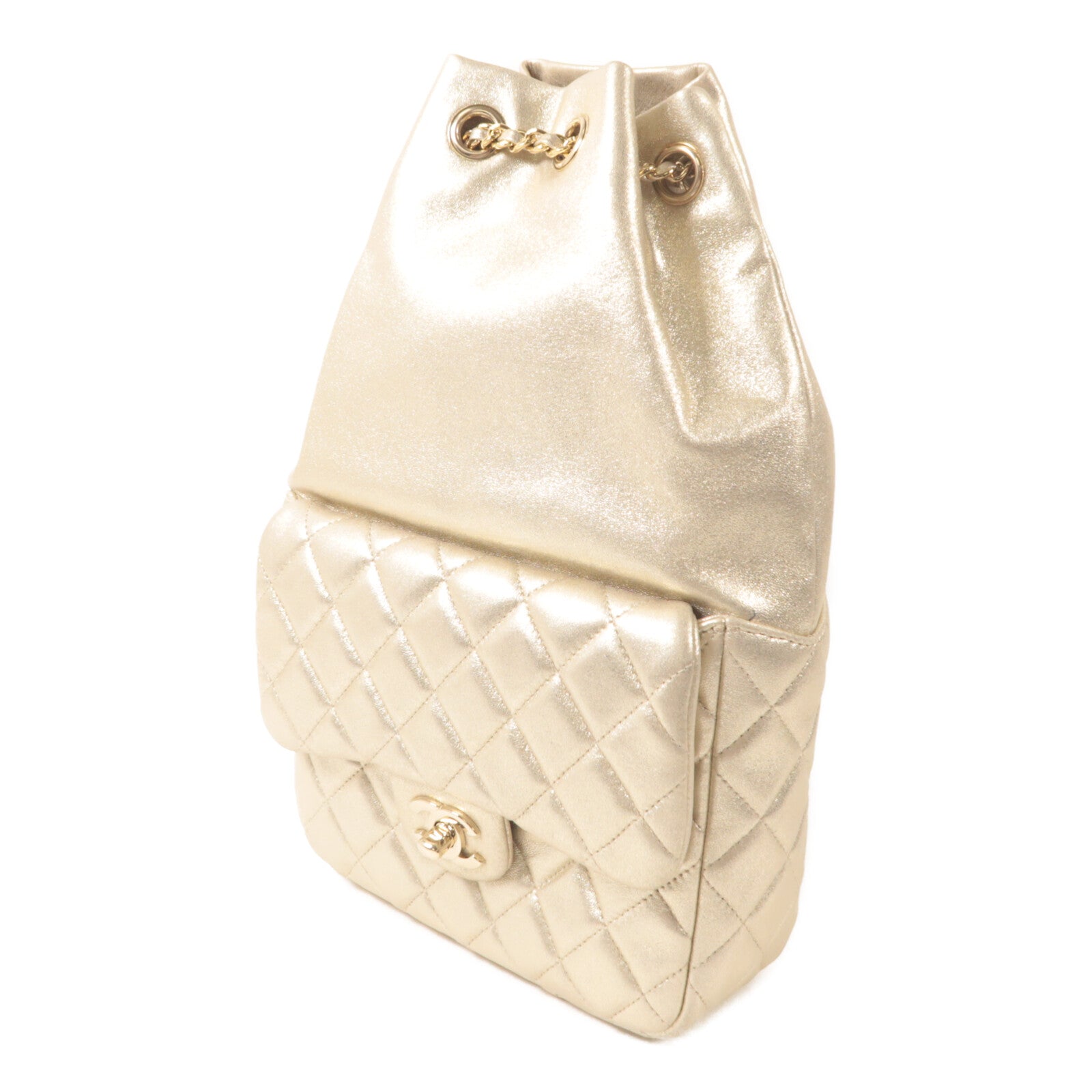 CHANEL 羊皮皮革Backpack背包