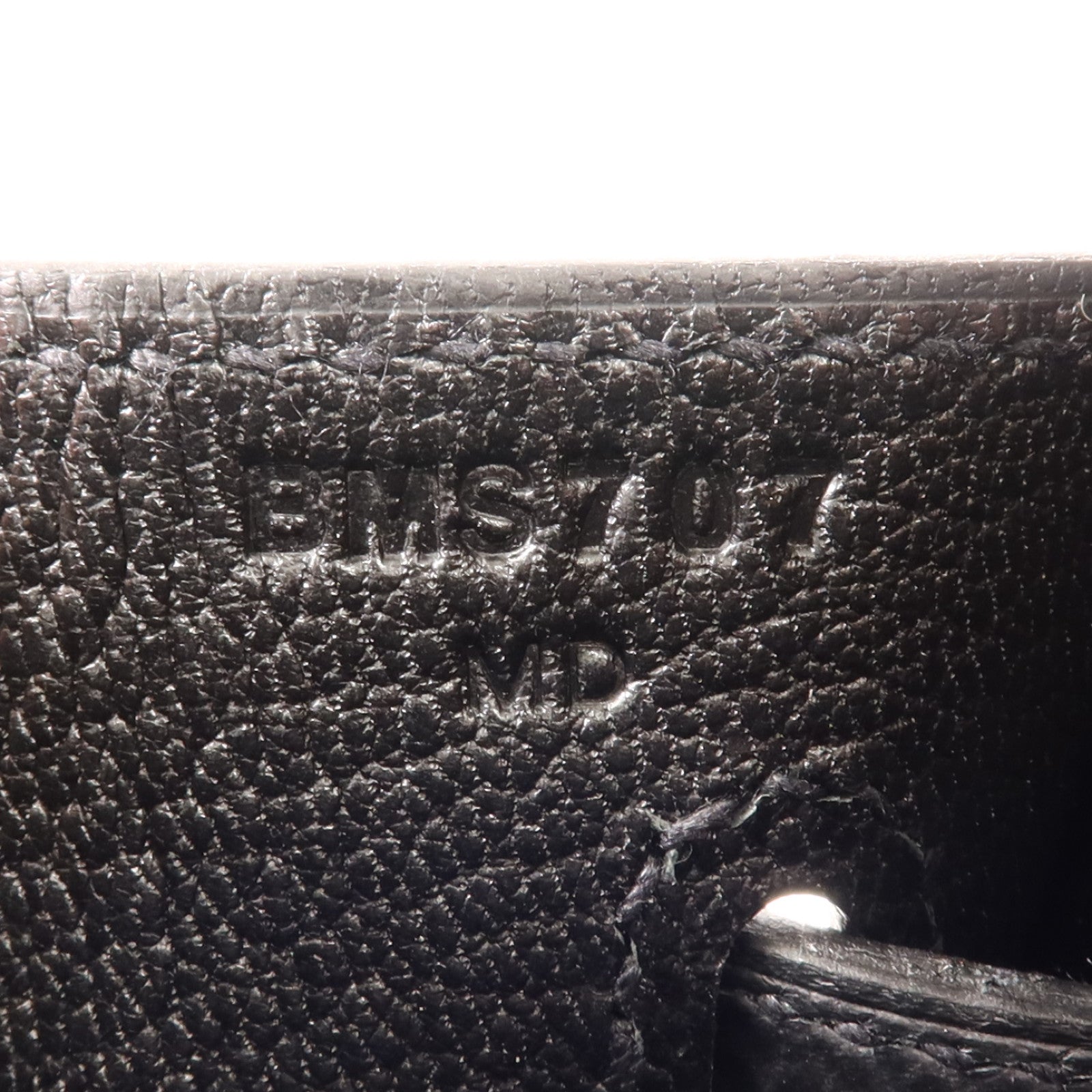 HERMES Epsom皮革Birkin 25金扣手挽袋Noir