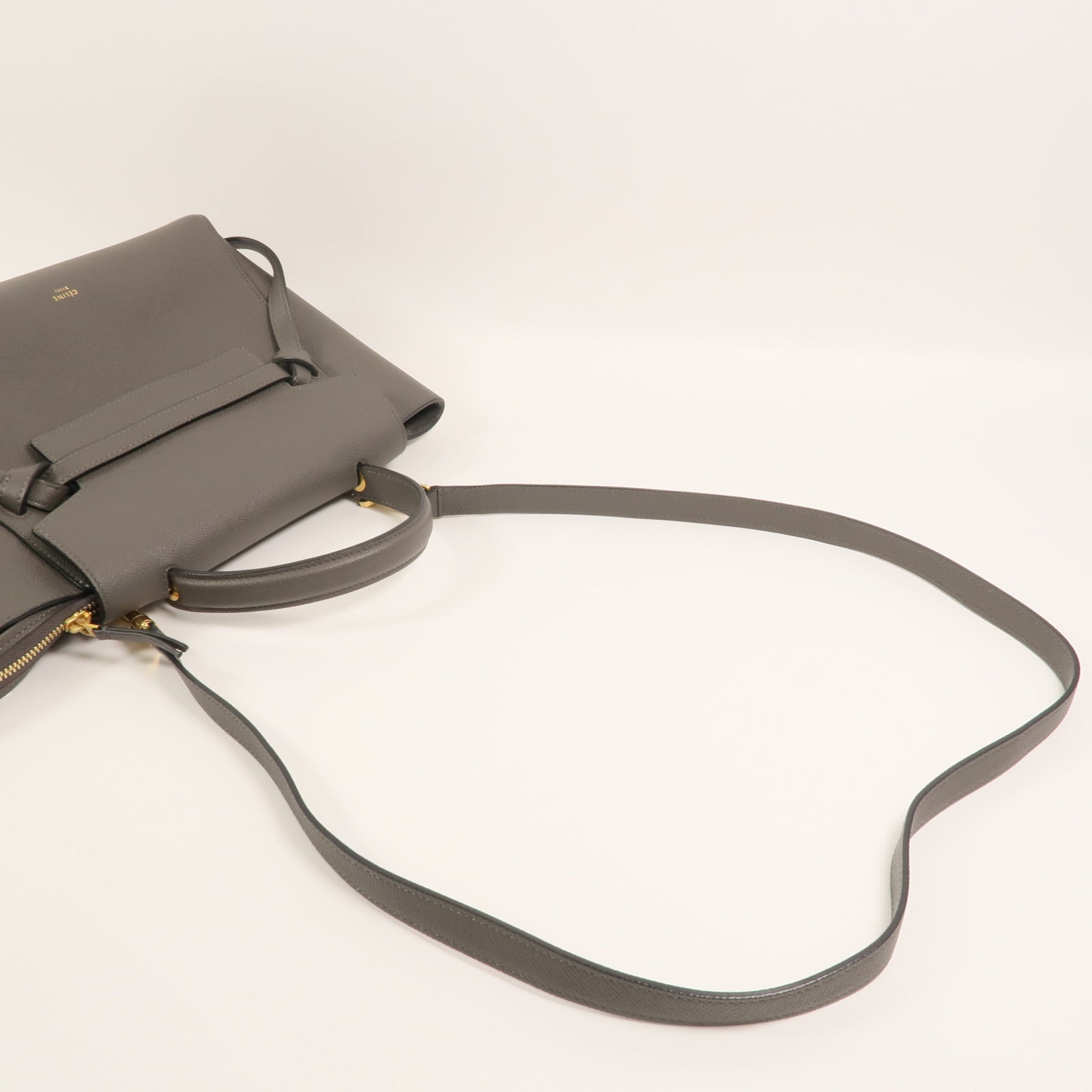 CELINE 牛皮皮革Micro Belt Bag手挽肩背兩用袋