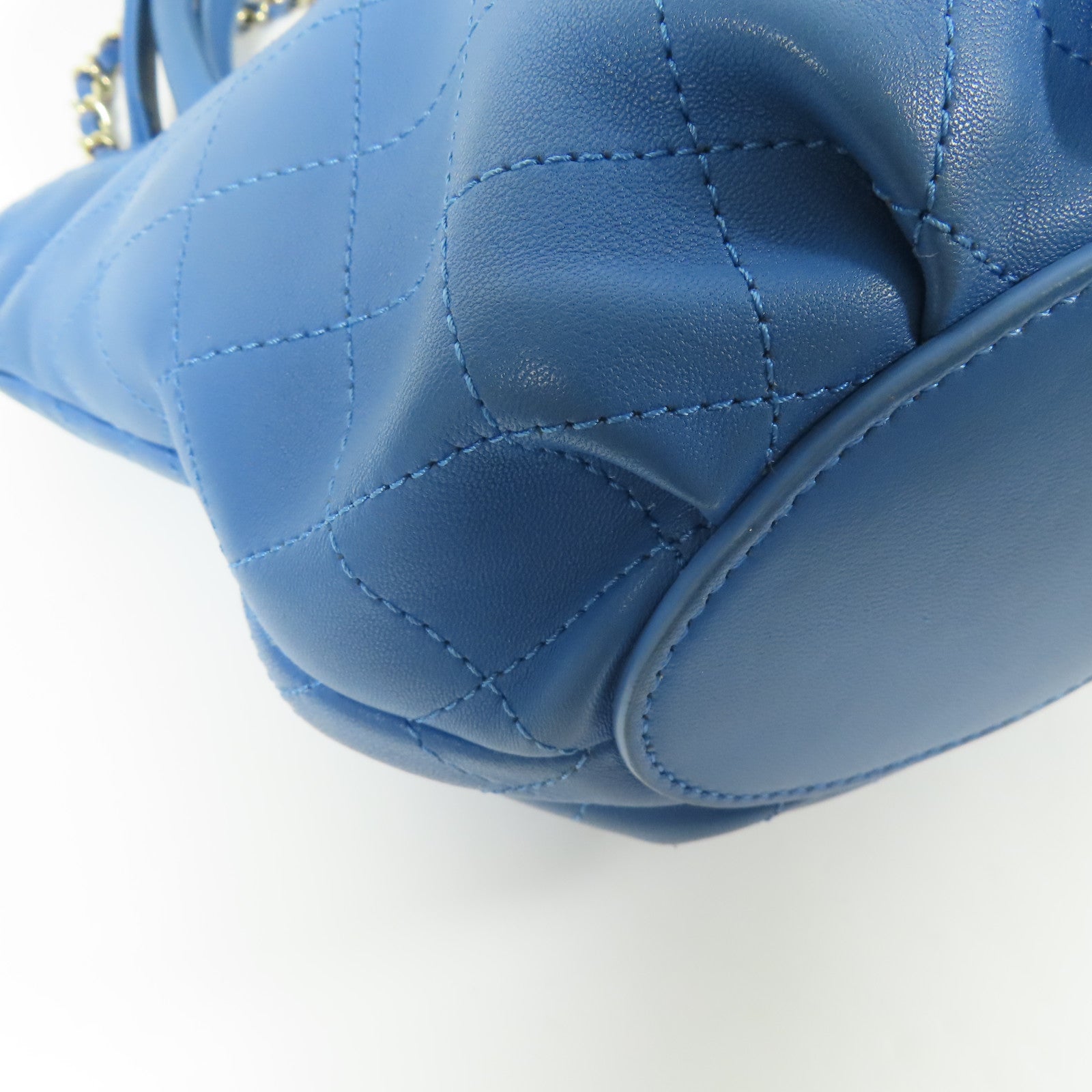 CHANEL 牛皮皮革2way Shoulder Bag金扣手挽肩背兩用袋