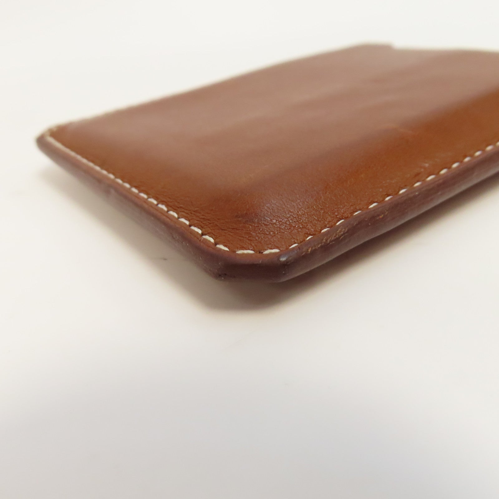 HERMES 牛皮皮革Card Case卡片套啡色