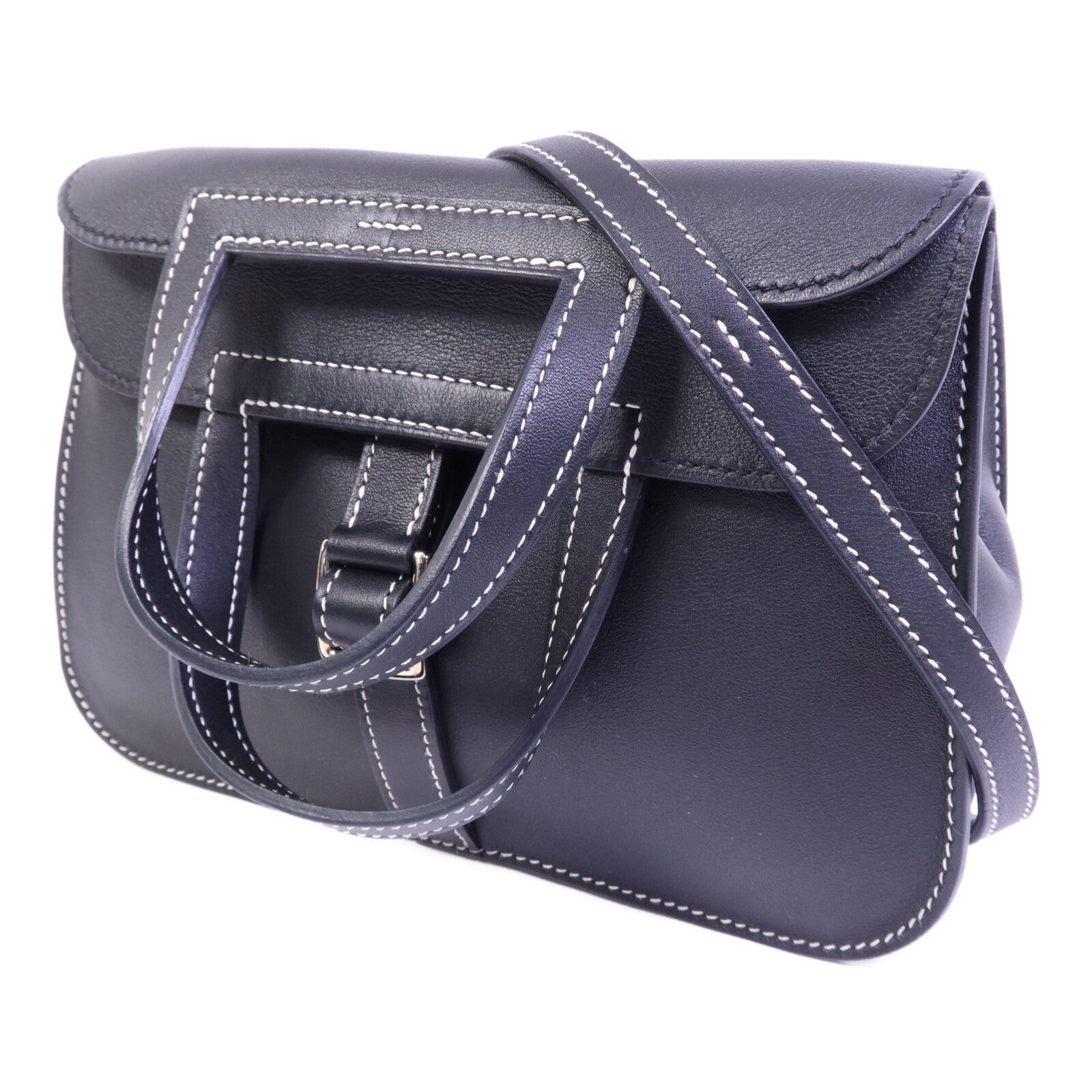 HERMES Mini Halzan手挽肩背兩用袋Noir