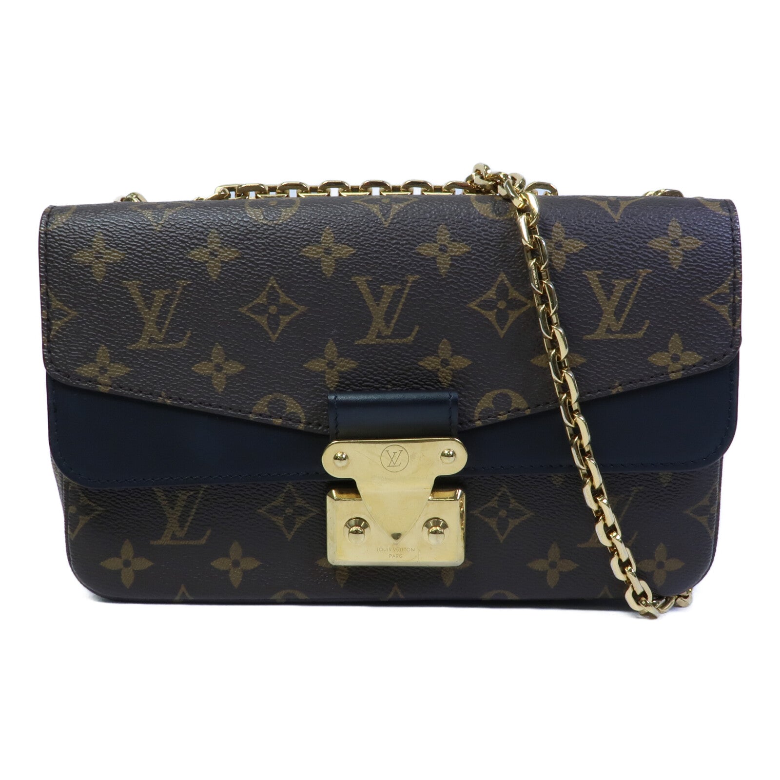 LOUIS VUITTON Monogram Marceau鏈帶肩背袋