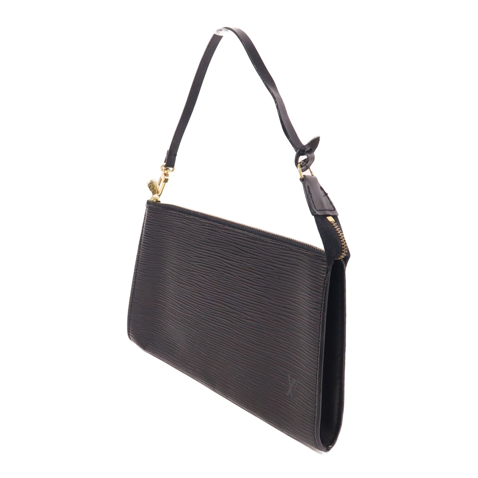 LOUIS VUITTON Epi Pochette Accessories Pouch金扣手挽袋