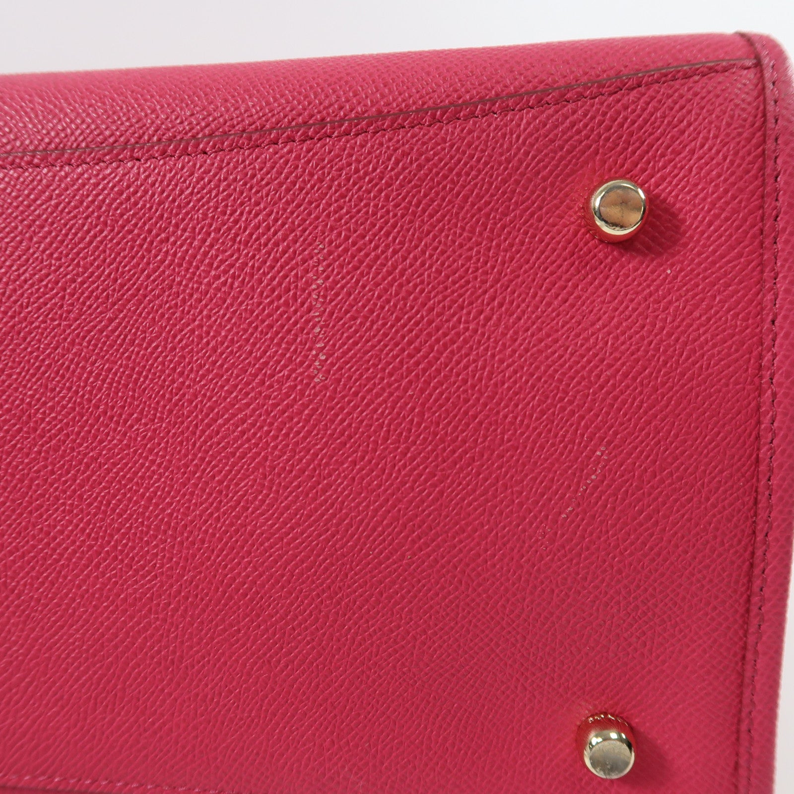 COACH 牛皮皮革2 Way Shoulder金扣手挽肩背兩用袋
