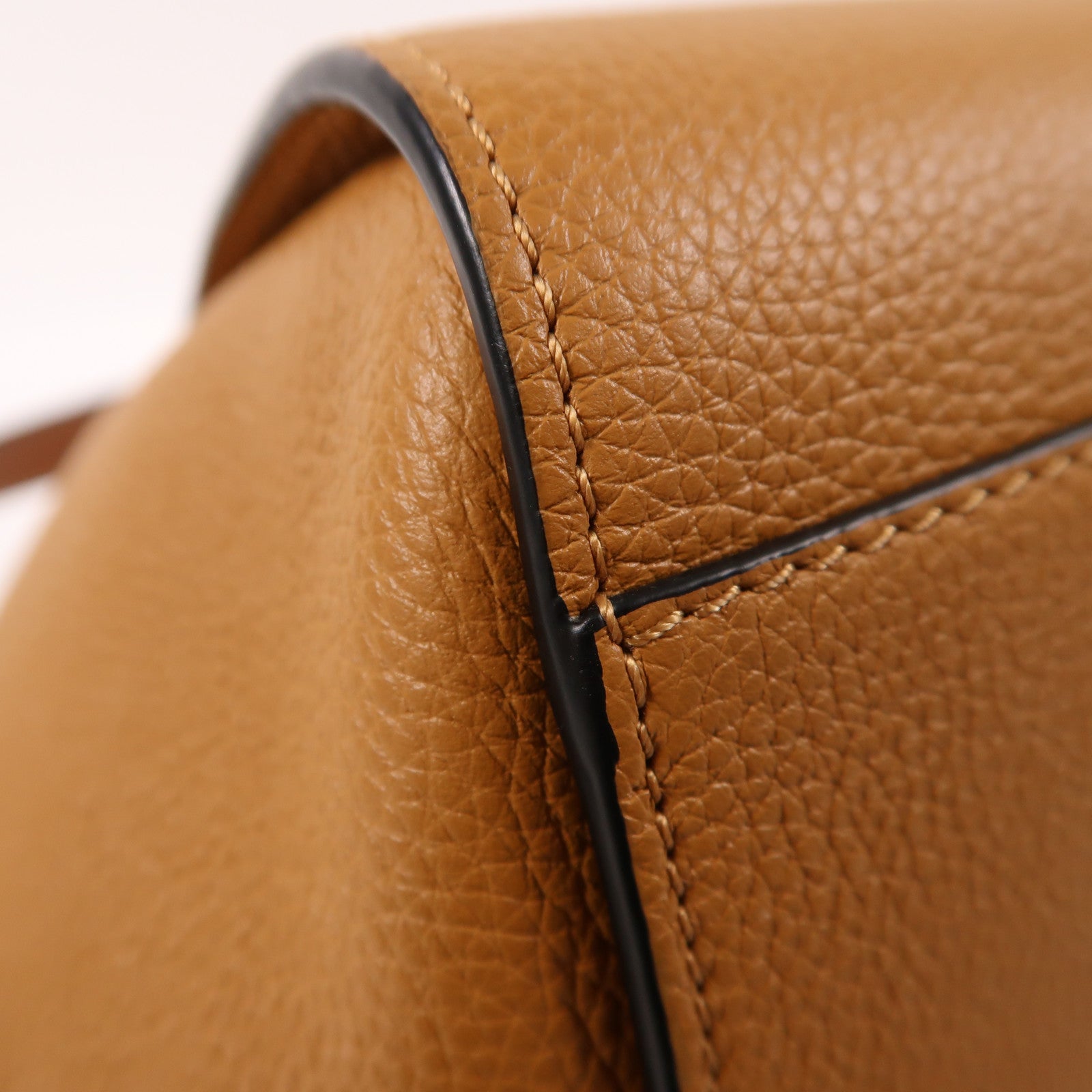 LOEWE 牛皮皮革Compact Hammock Bag金扣手挽肩背兩用袋