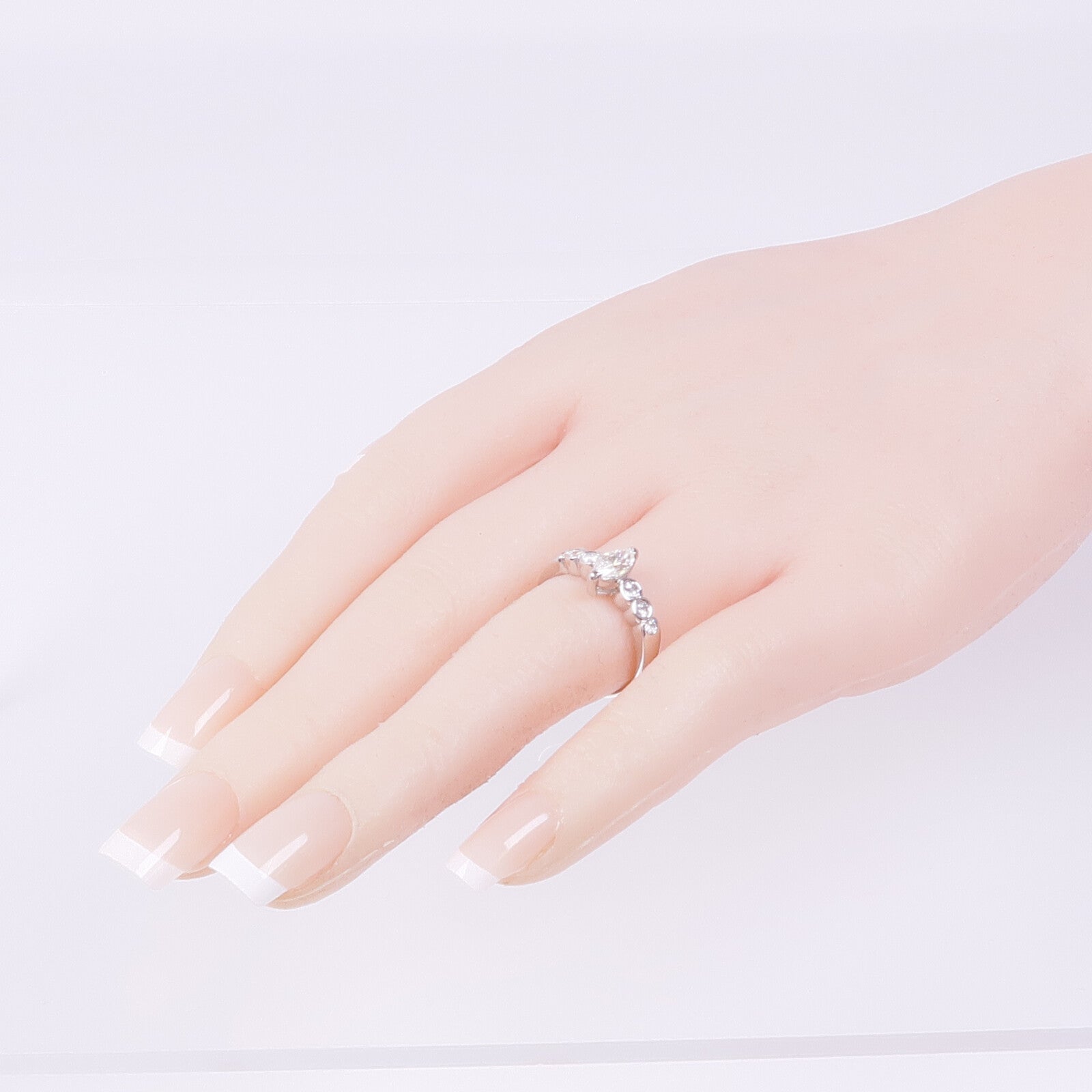 JEWELRY PT950鉑金Diamond Ring鑽石戒指US#6.75