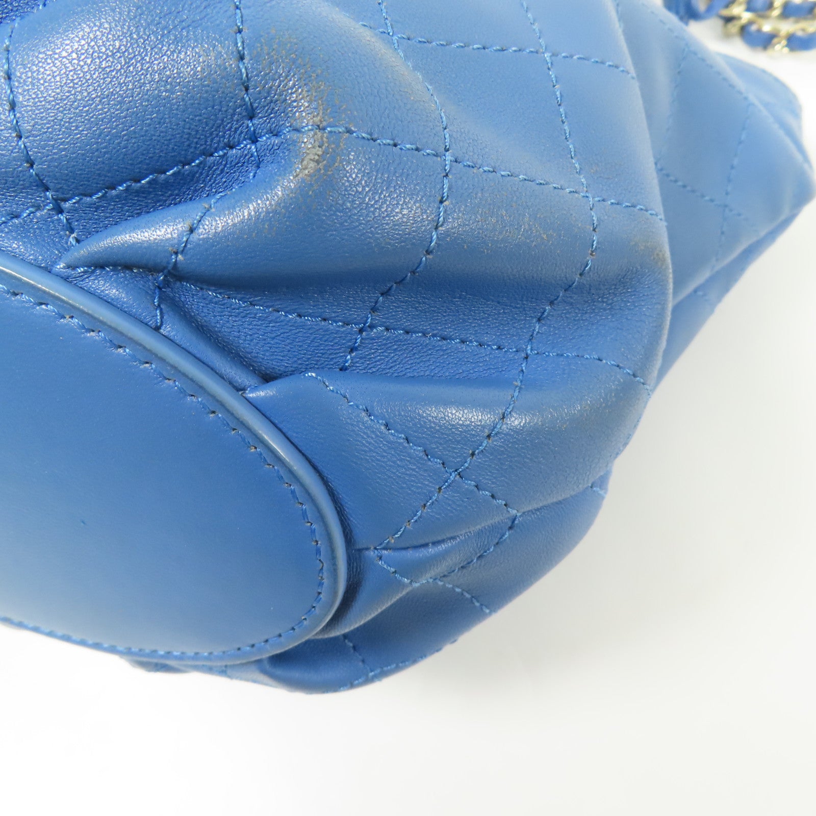 CHANEL 牛皮皮革2way Shoulder Bag金扣手挽肩背兩用袋