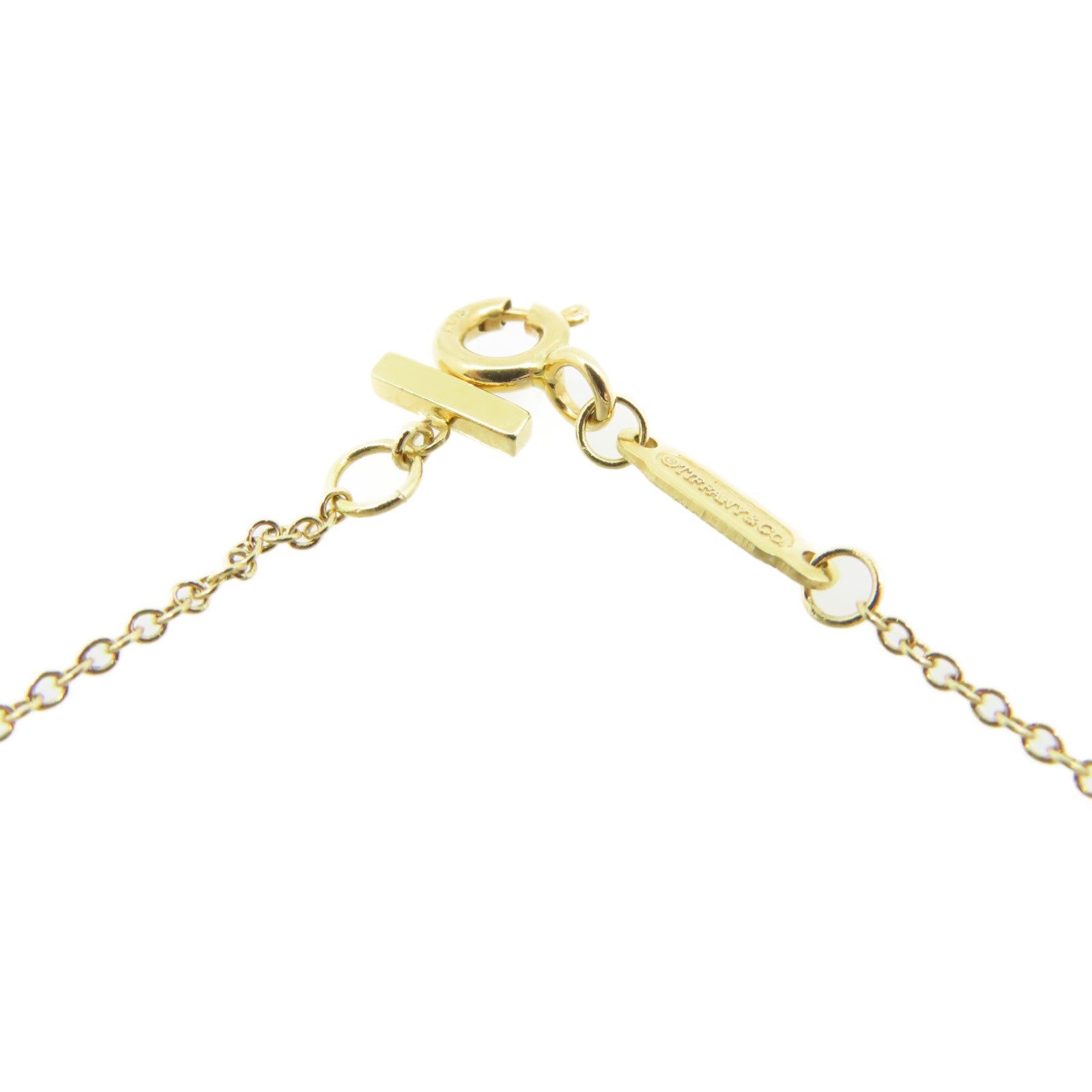 TIFFANY＆CO 【激減優惠】18K黃金Smile Necklace項鏈金色