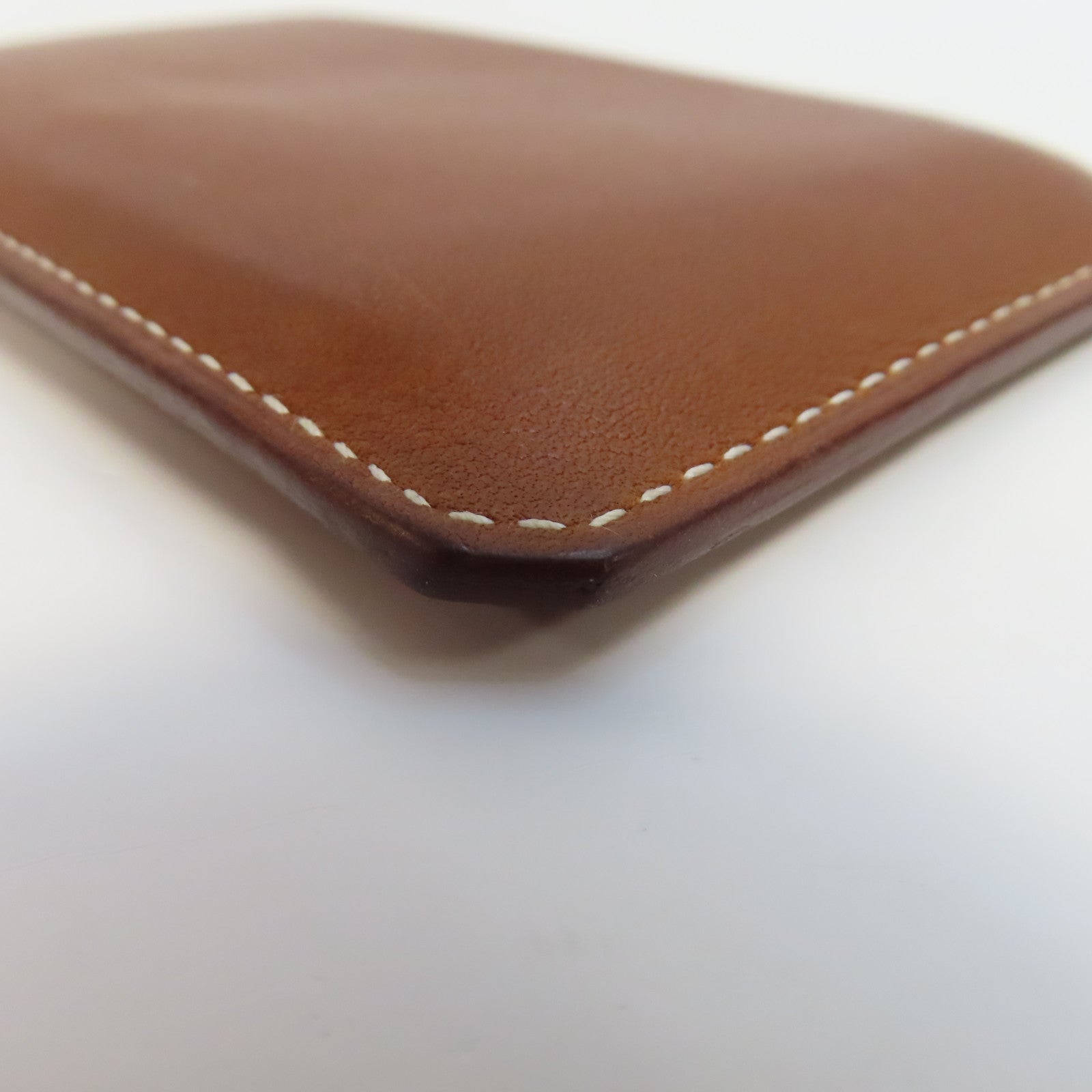 HERMES 牛皮皮革Card Case卡片套啡色