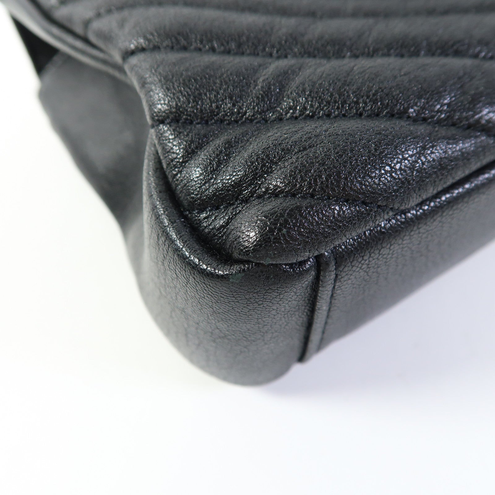 SAINT LAURENT 牛皮皮革College鏈帶肩背袋