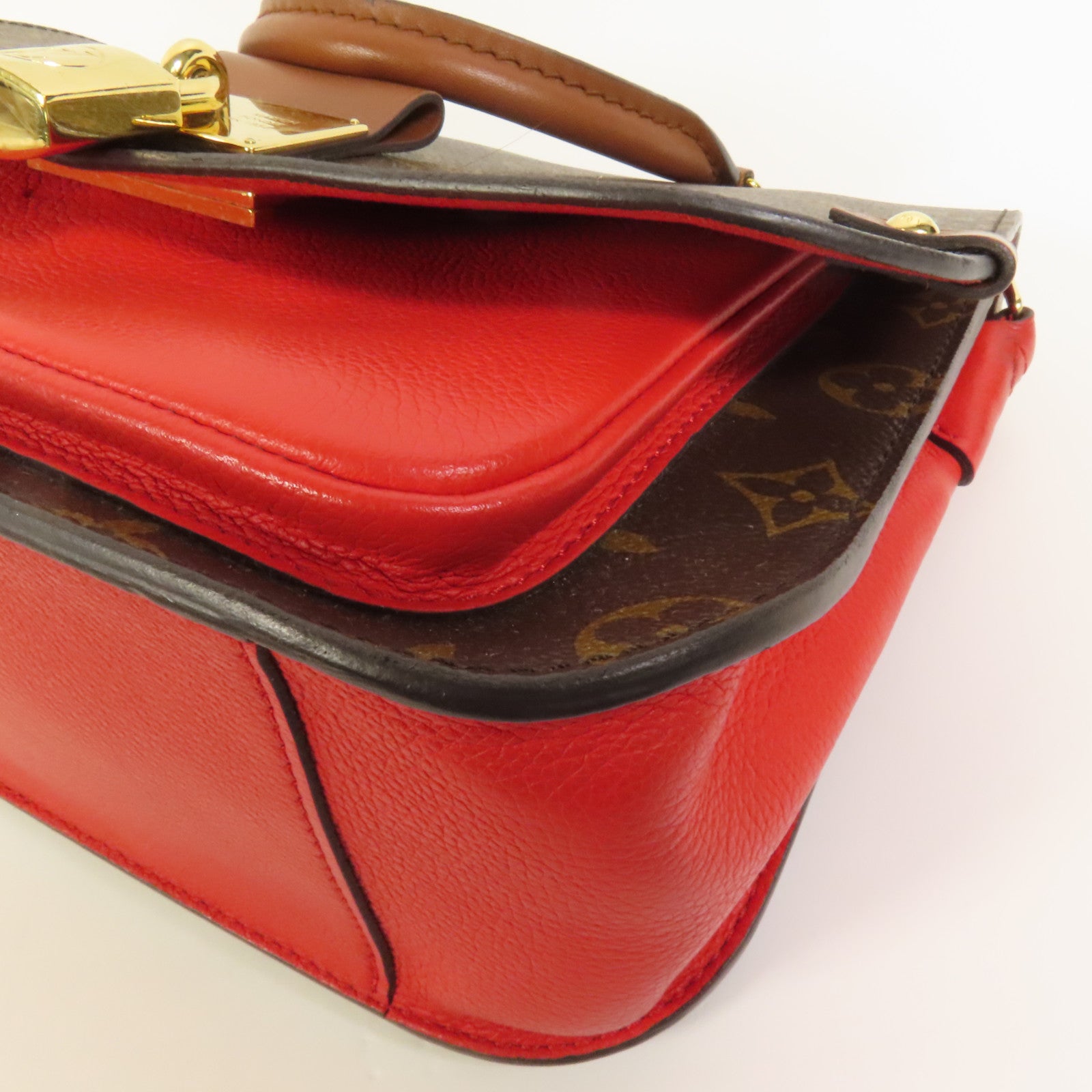 LOUIS VUITTON Monogram Vanguard金扣手挽肩背兩用袋