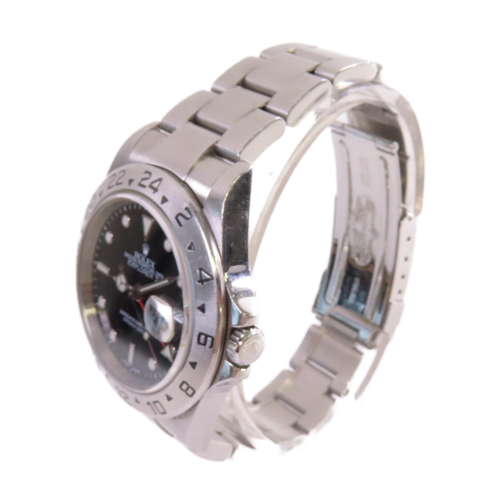 ROLEX Explorer II 40mm Watch不鏽鋼自動機芯手錶黑色/銀色
