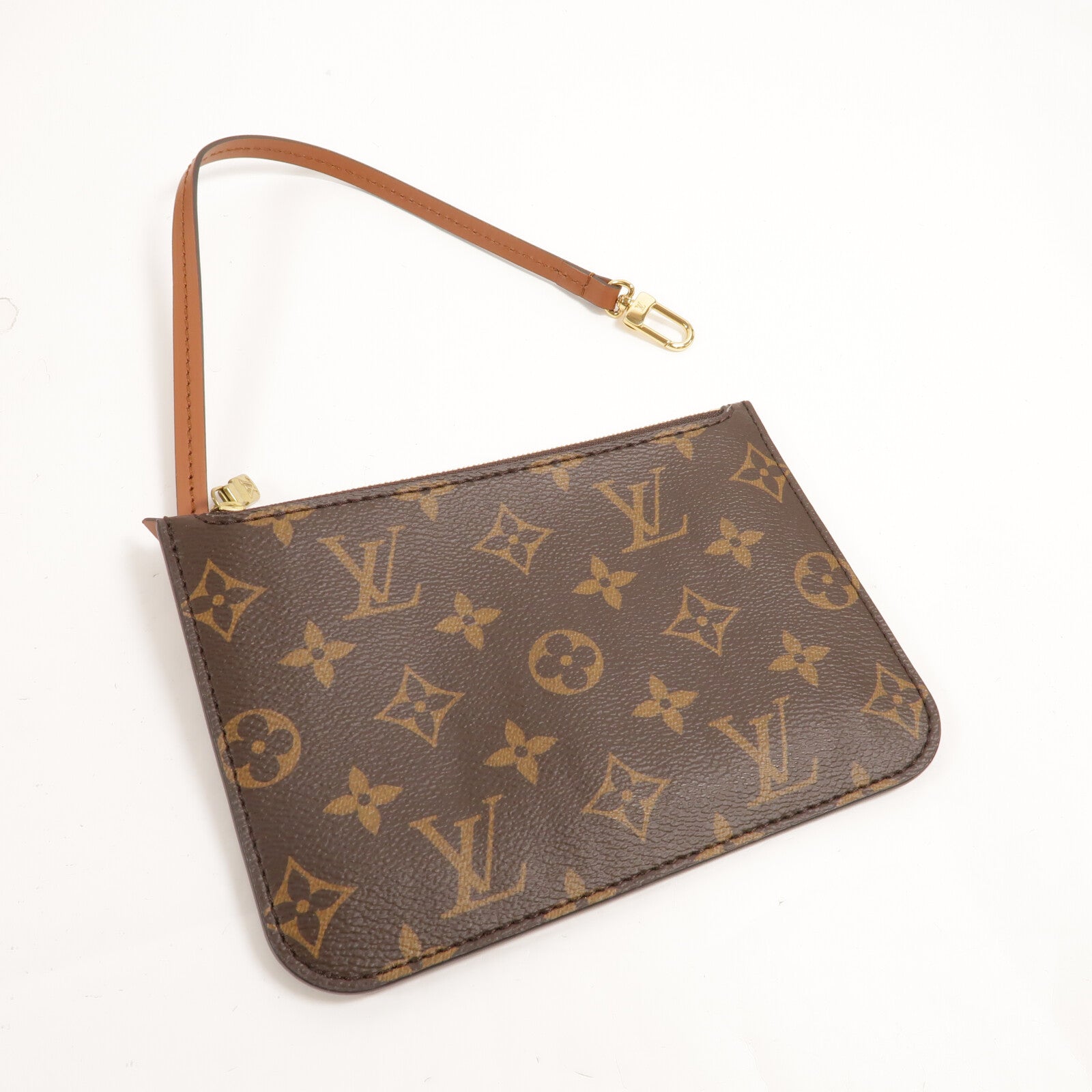 LOUIS VUITTON Monogram Reverse Loop Hobo手挽肩背兩用袋棕色