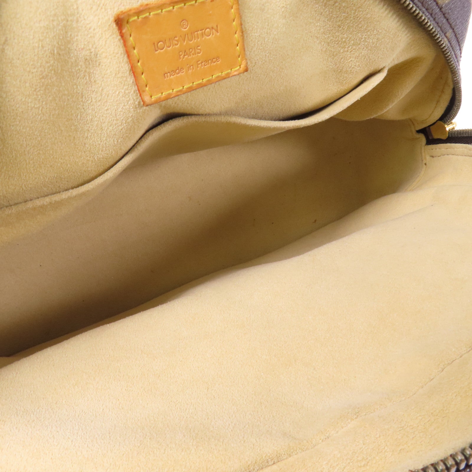 LOUIS VUITTON Monogram Manhattan PM手挽袋棕色