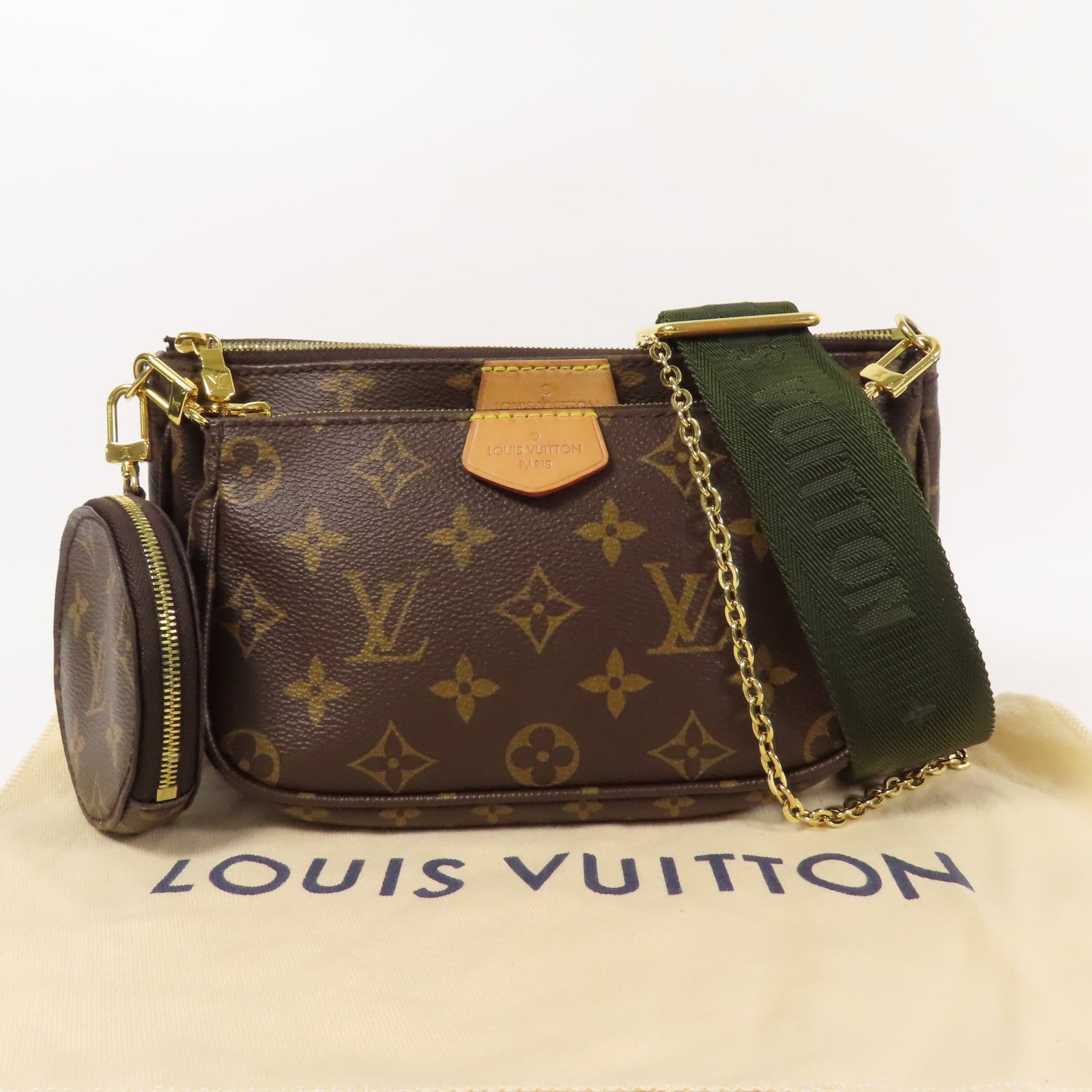 LOUIS VUITTON LV Multi Pochette Accessoires 2way Shoulder Bag M44813 Monogram