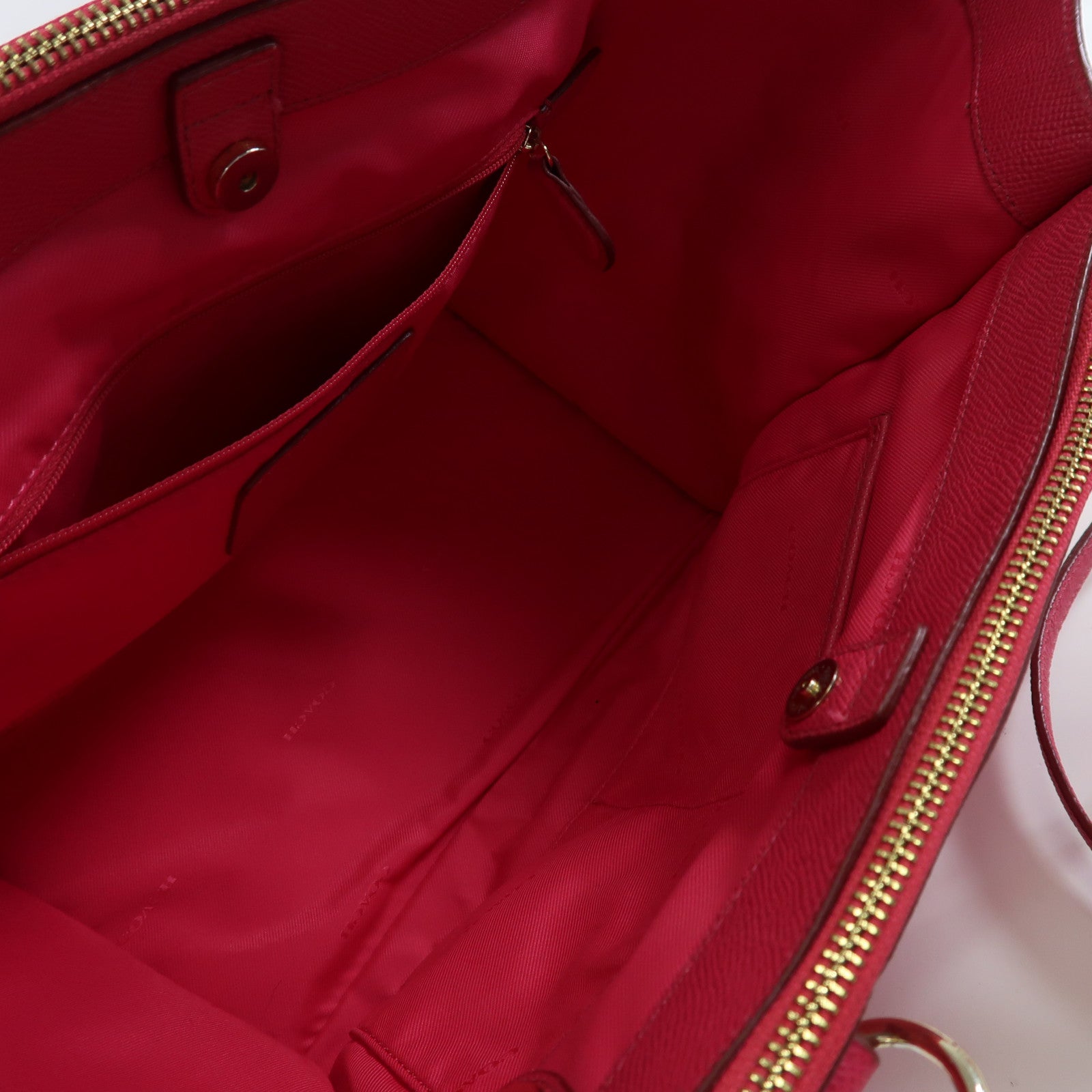 COACH 牛皮皮革2 Way Shoulder金扣手挽肩背兩用袋