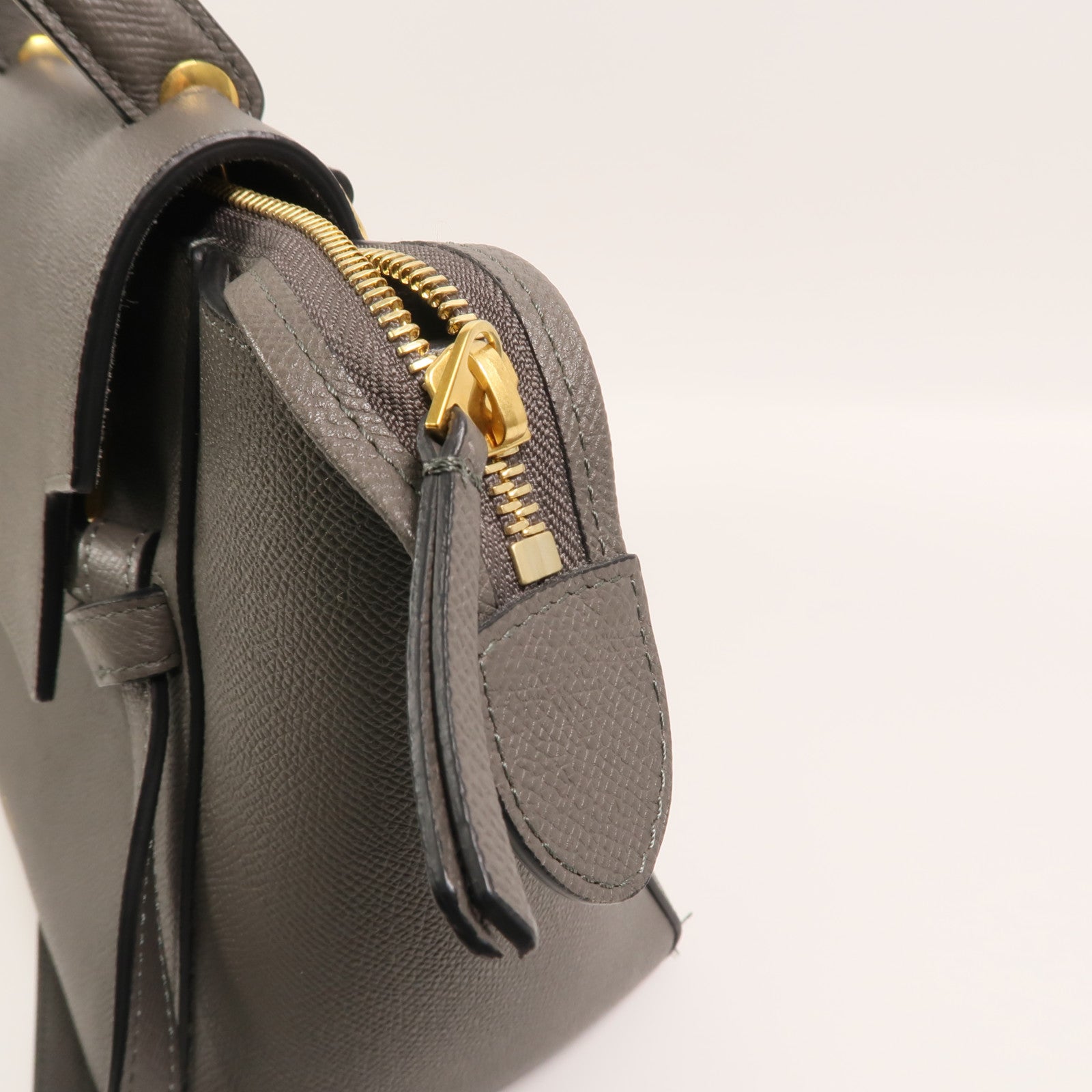 CELINE 牛皮皮革Micro Belt Bag手挽肩背兩用袋