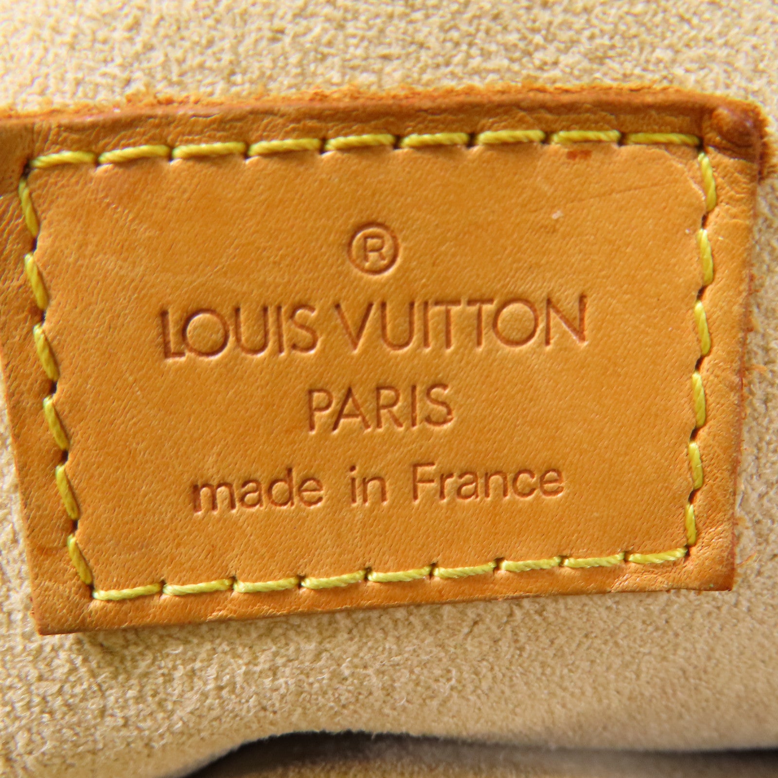 LOUIS VUITTON Monogram Manhattan PM手挽袋棕色